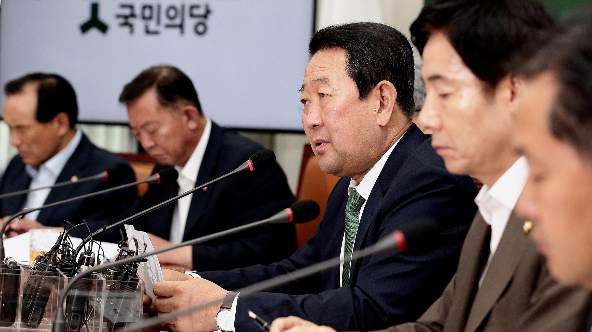 정치;국회;국민의당;비상대책위원회의;박주선;김동철