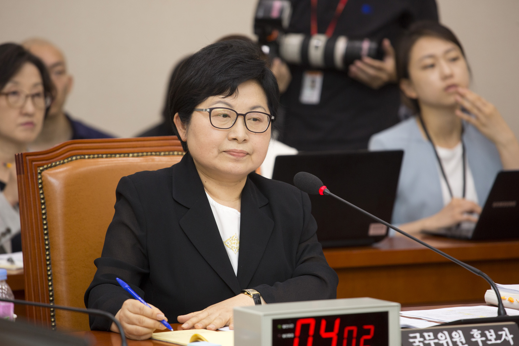 정치;국회;미방위;인사청문회;정현백