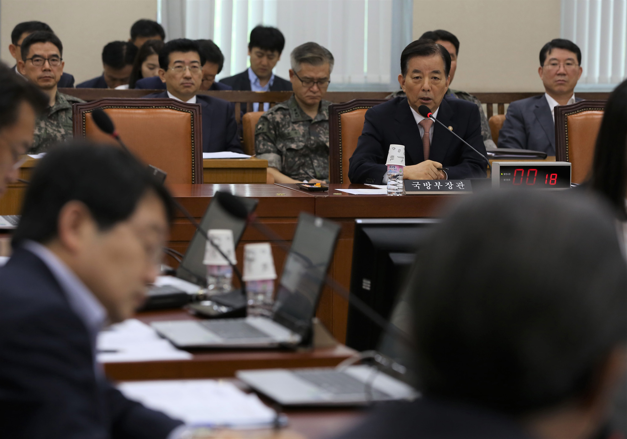 정치;국회;국방부장관;한민구;북한미사일