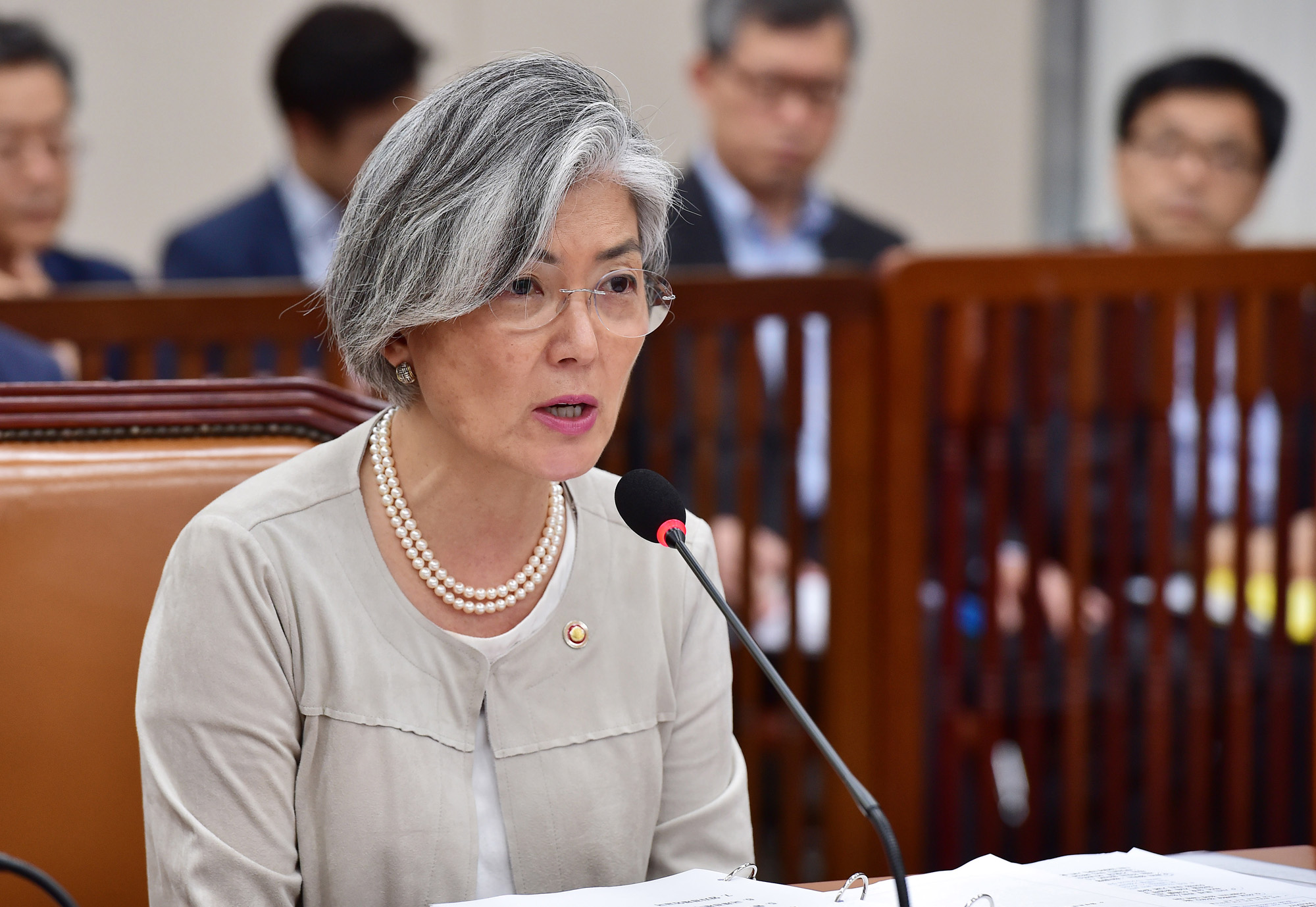 정치;외교통일위원회;강경화;외교부장관