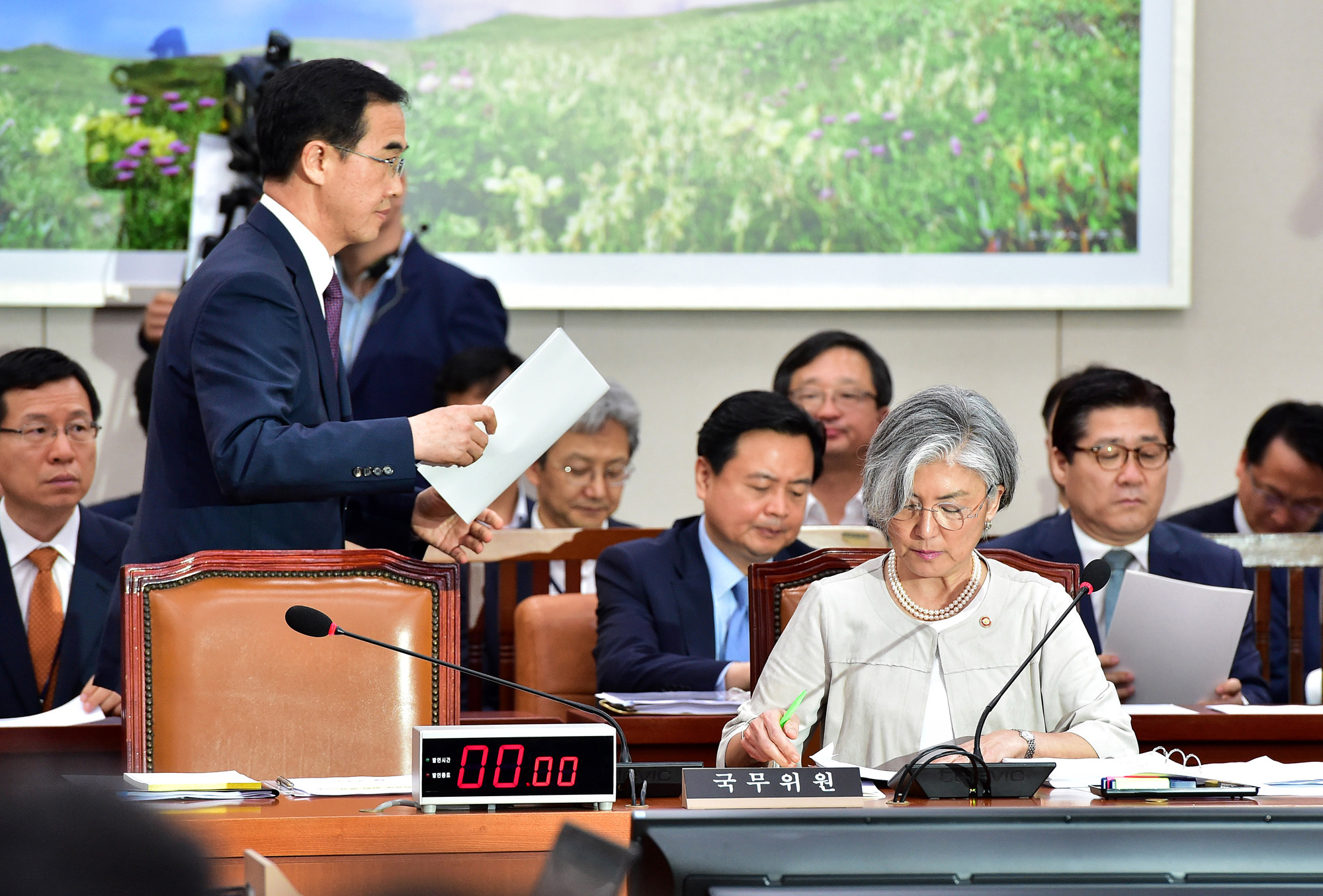 정치;외교통일위원회;강경화;외교부장관