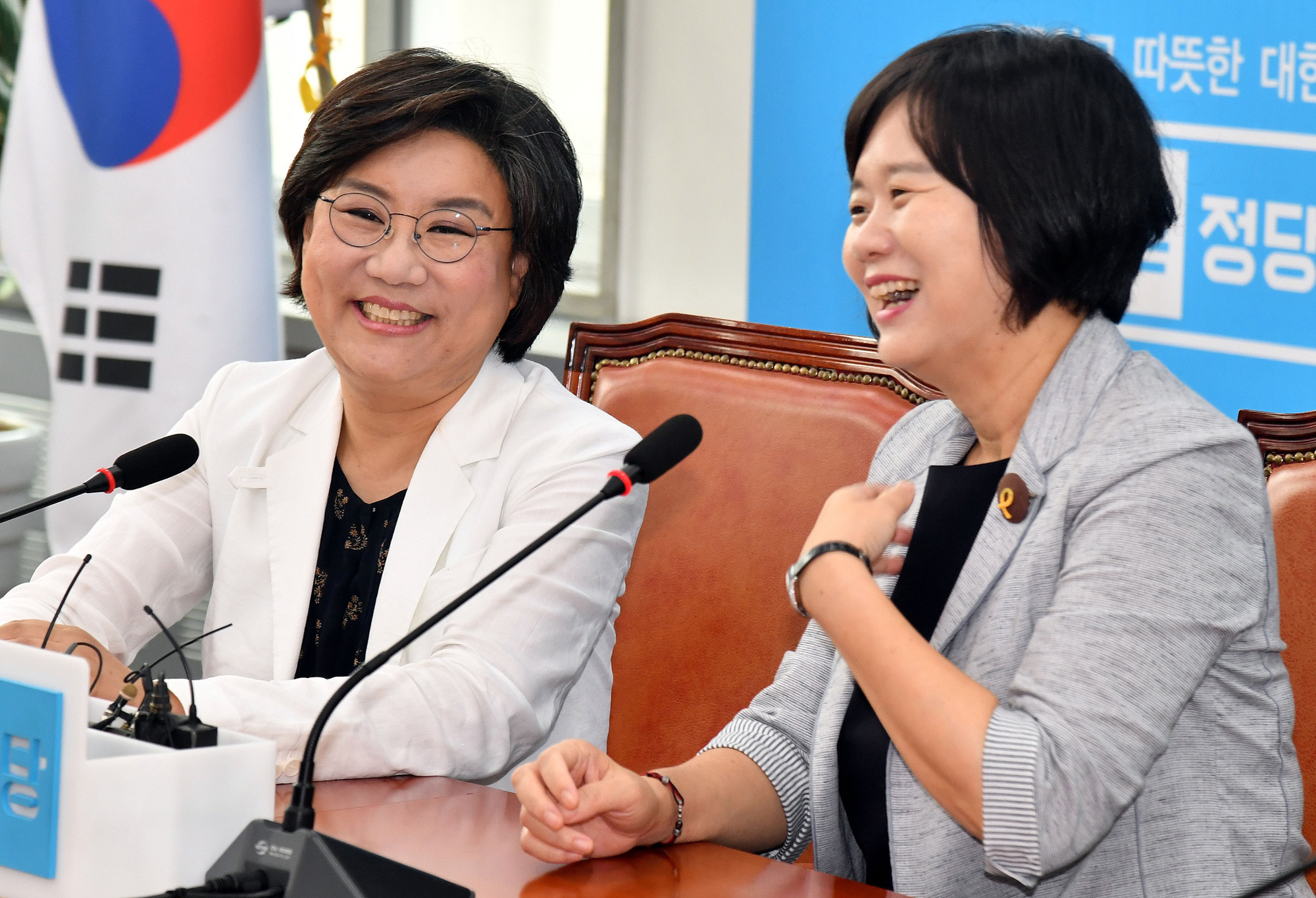 정치;국회;정의당;이정미;이혜훈