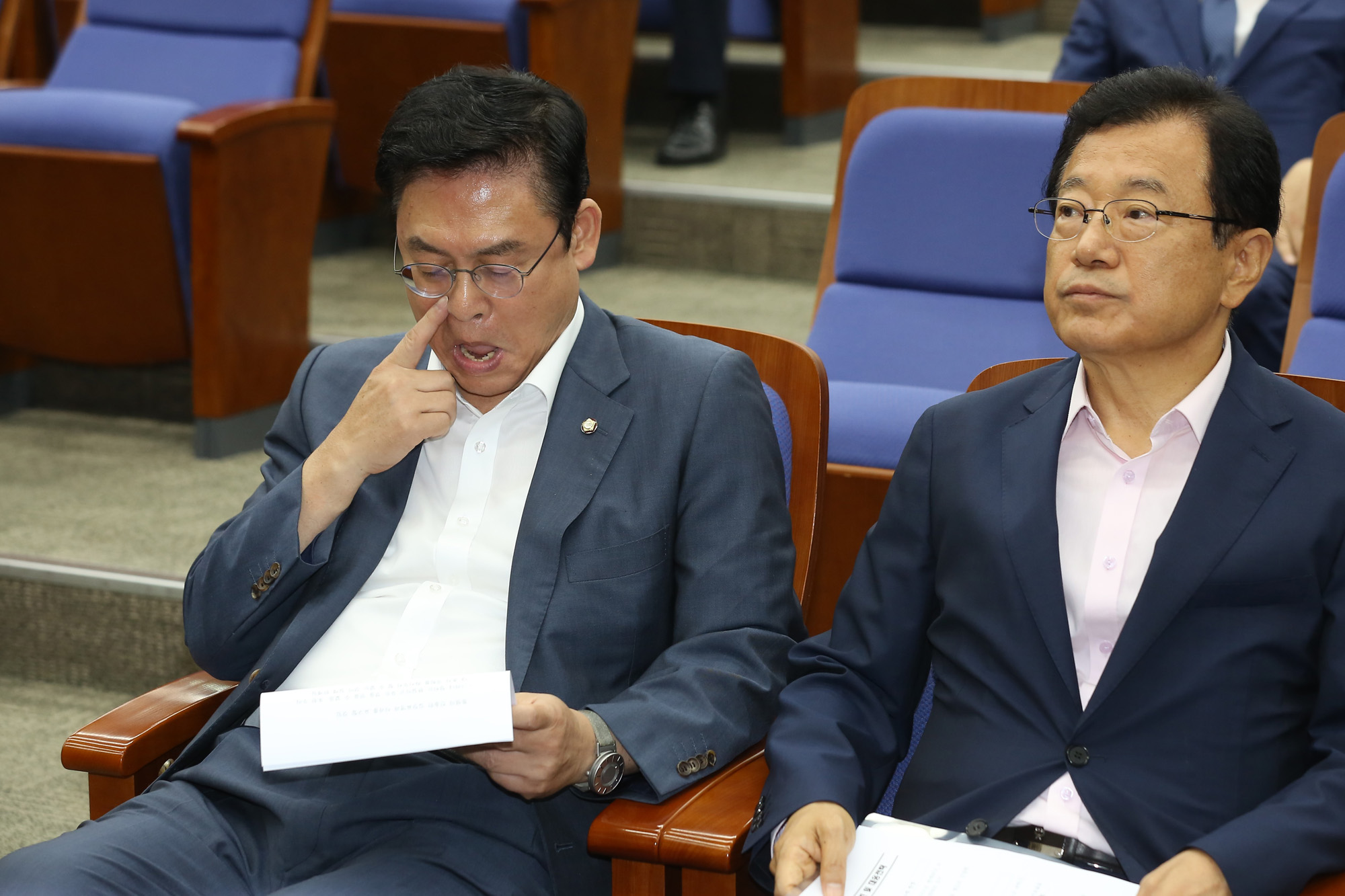 정치;국회;자유한국당;정우택