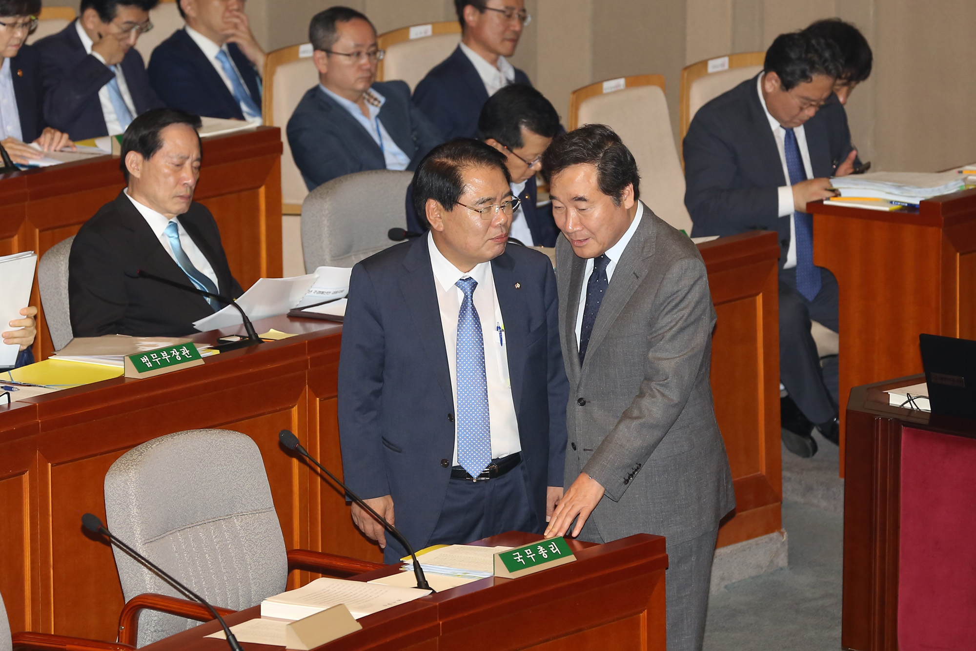 정치;국회;예산결산위원회;추경;이낙연