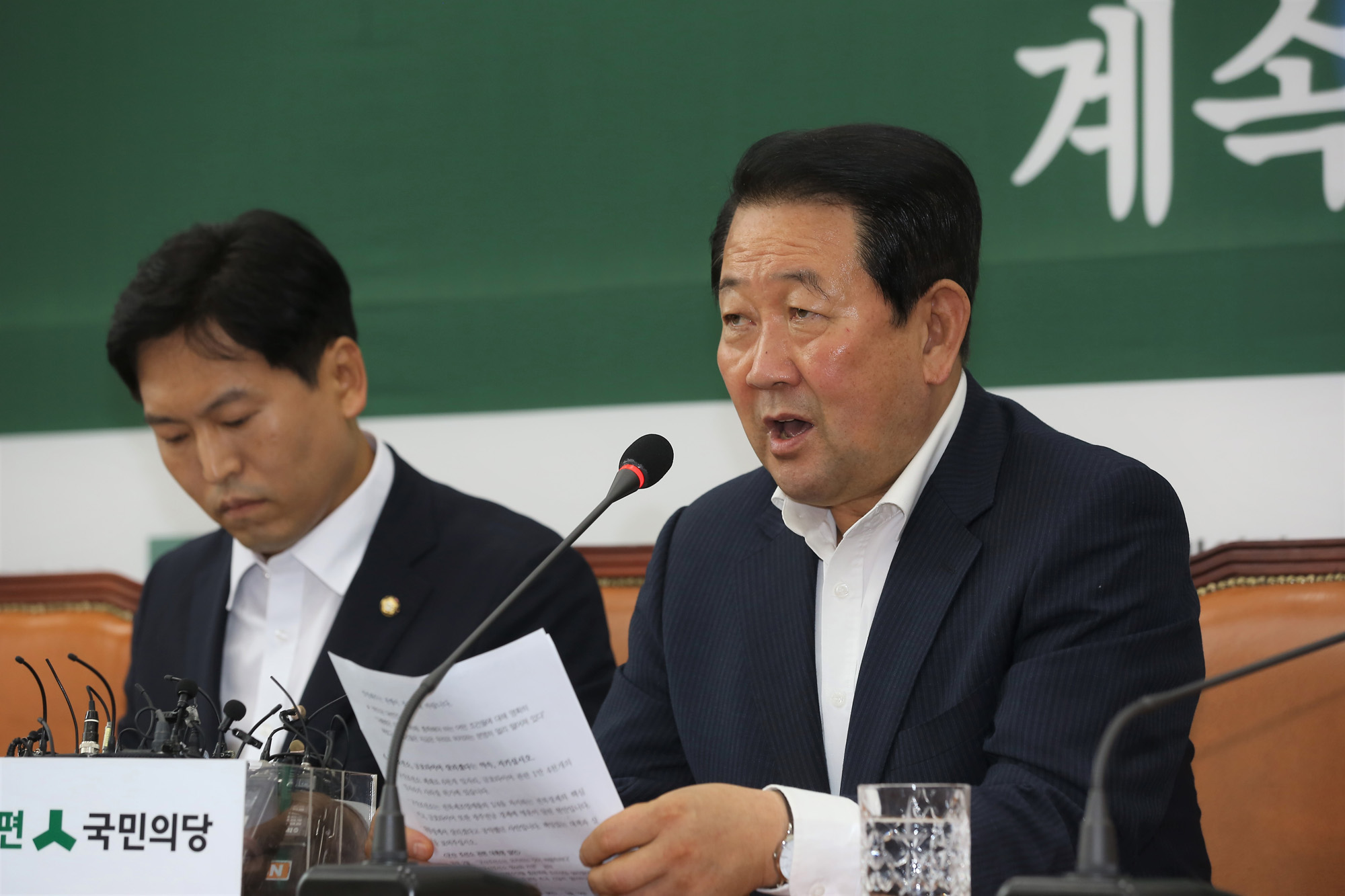 정치;국회;대통령오찬회동;박주선