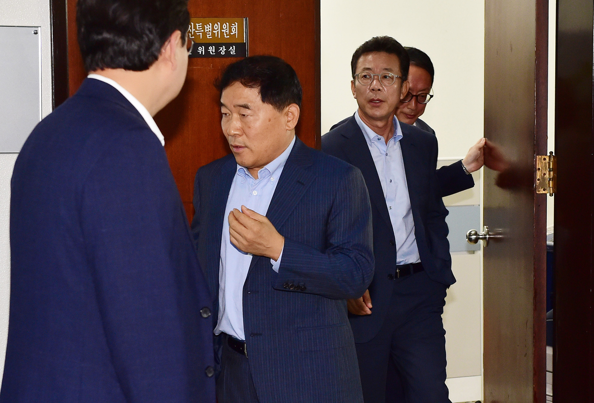 정치;국회;예산결산위원회;간사회동;김도읍;황주홍;백재현