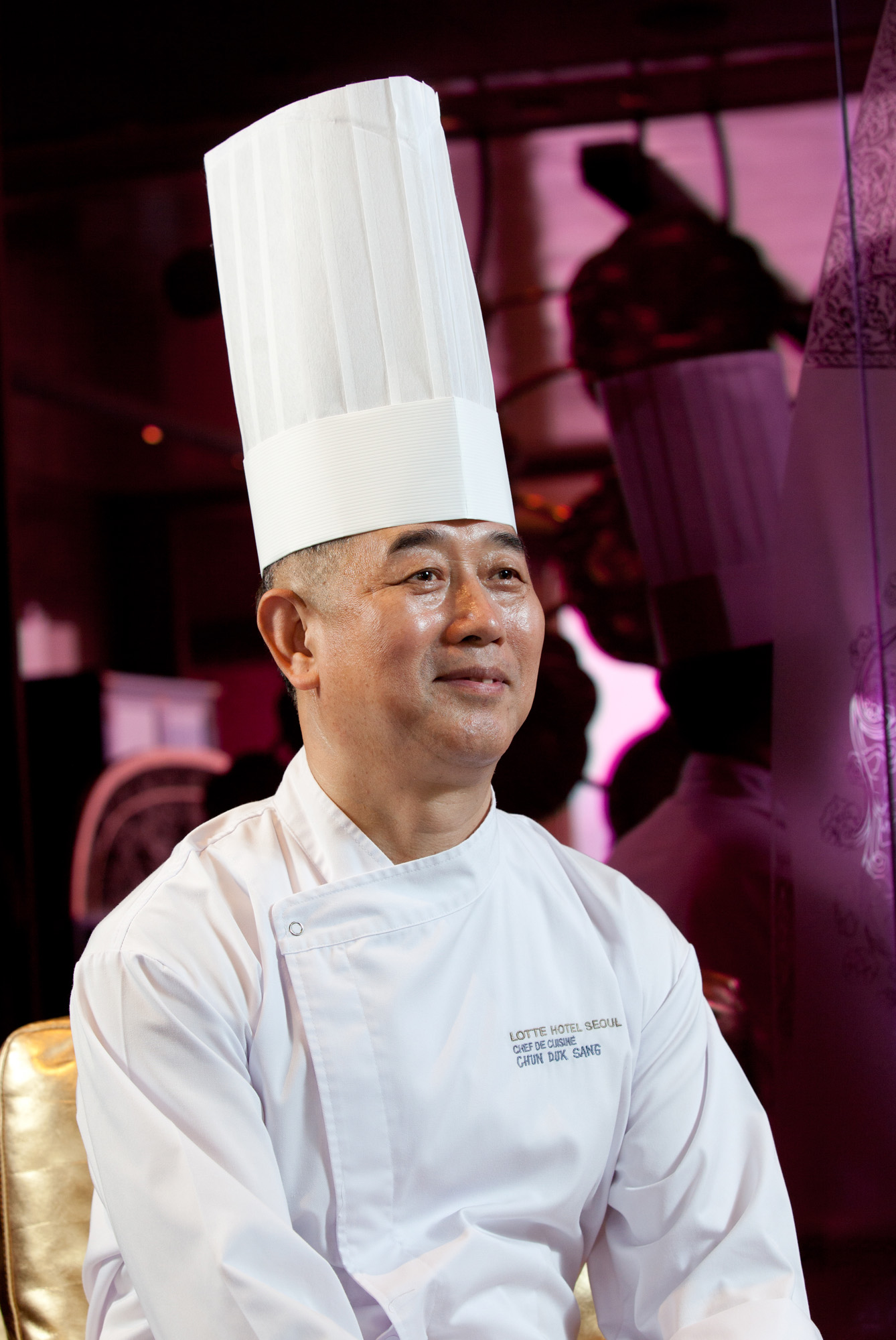 요리전문가;요리사;주방장;셰프;천덕상;롯데호텔;호텔요리사