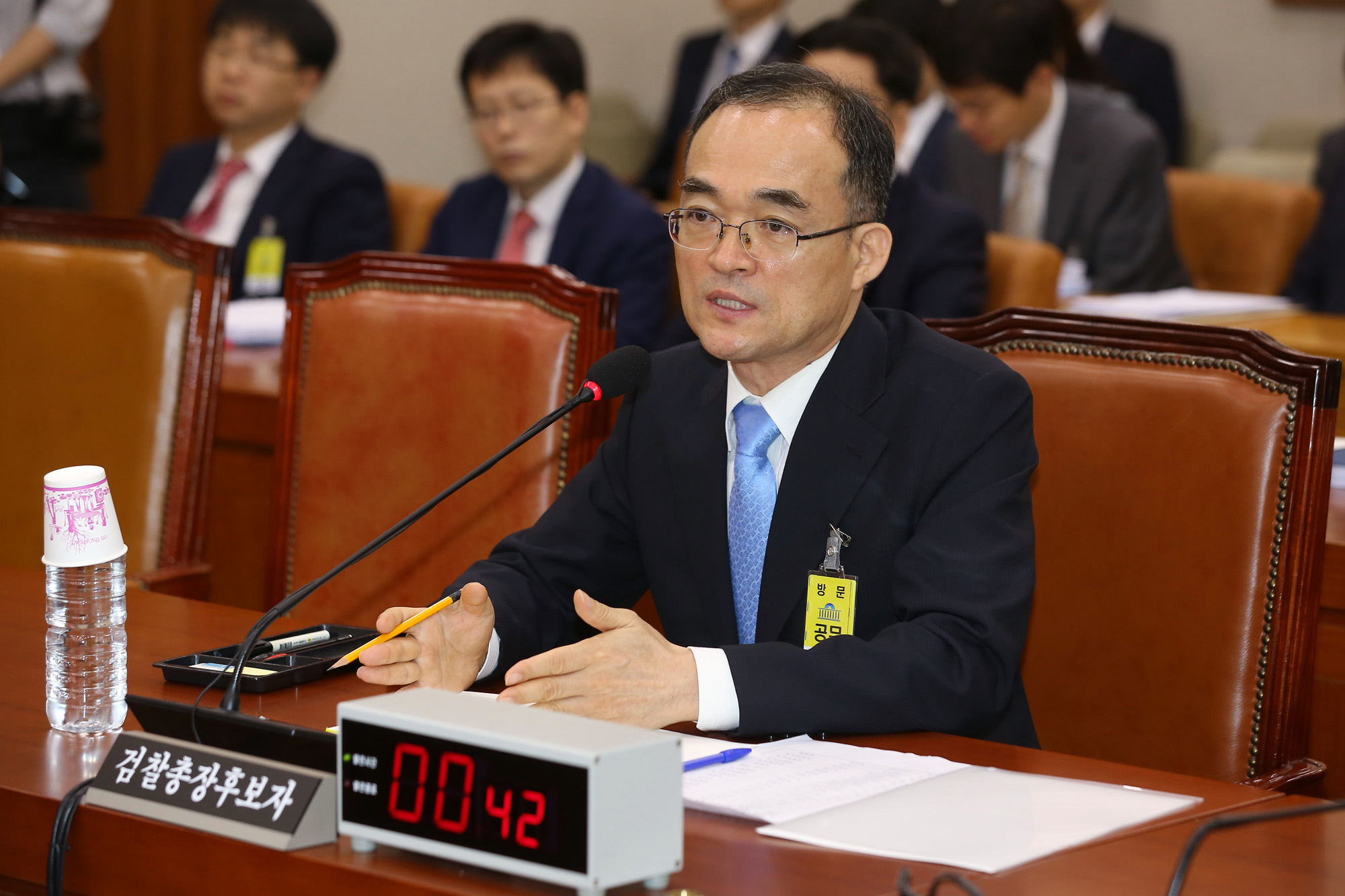 정치;국회;검찰총장;문무일;인사청문회