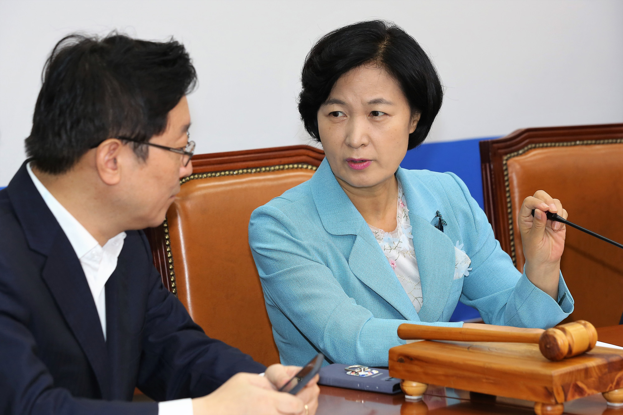 정치;국회;더불어민주당;최고위원회의;추미애;박범계