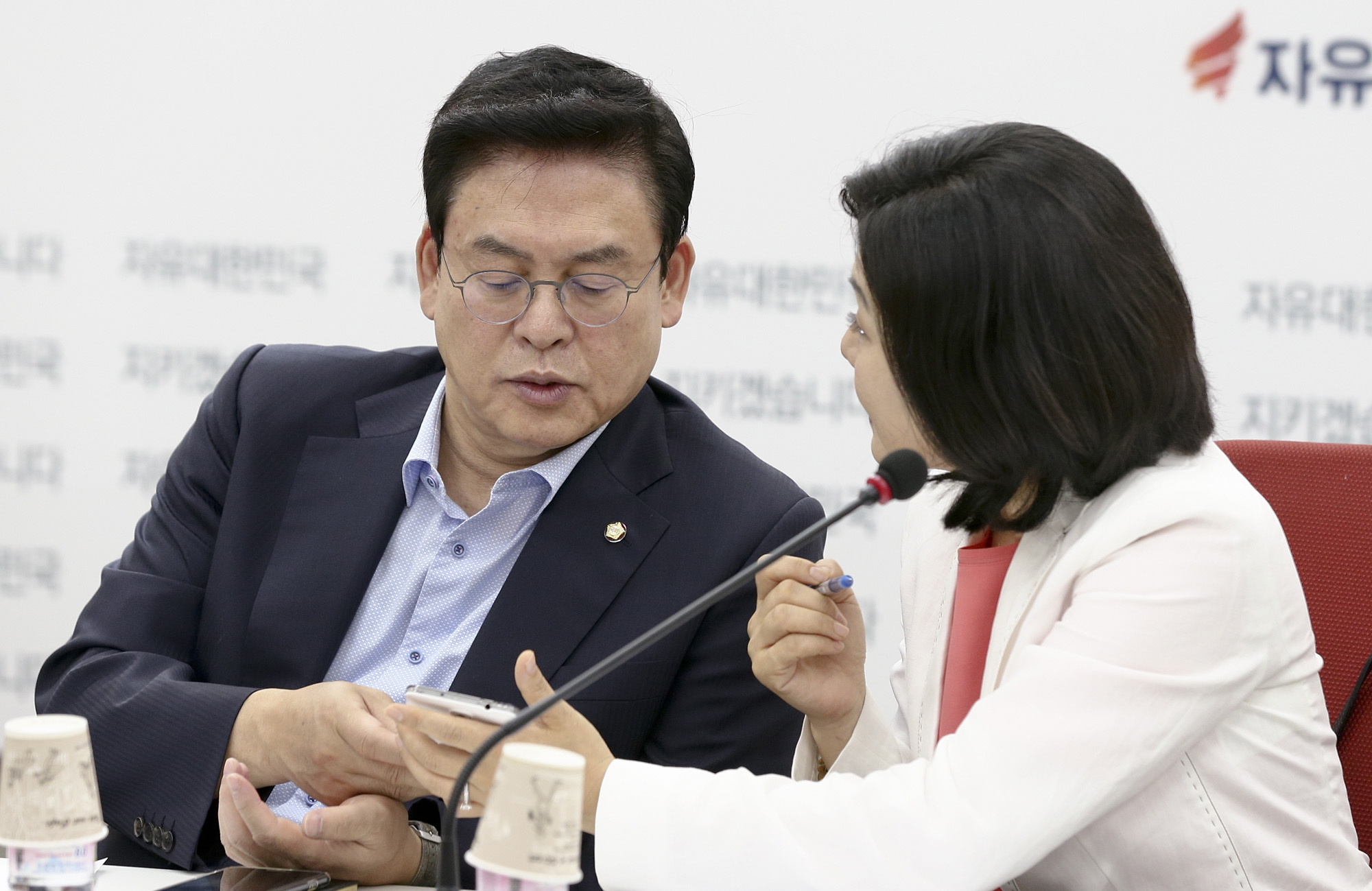 정치;국회;정우택;류여해;자유한국당