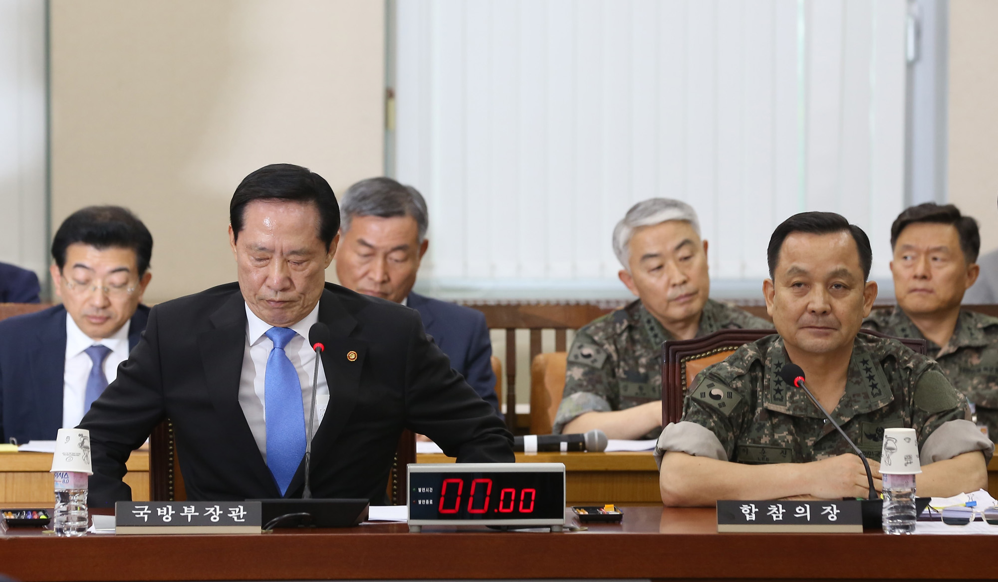 정치;국회;국방위원회;송영무;이순진