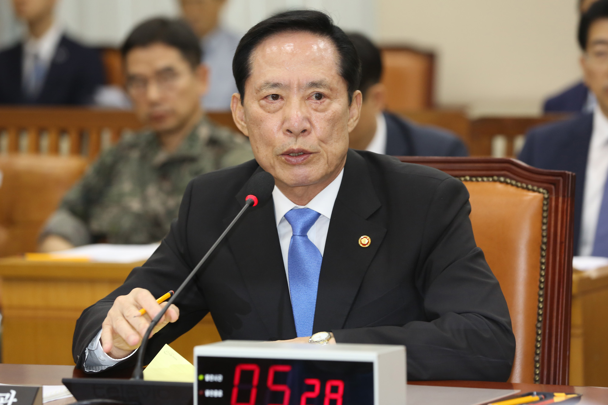 정치;국회;국방위원회;송영무;이순진;국방부장관