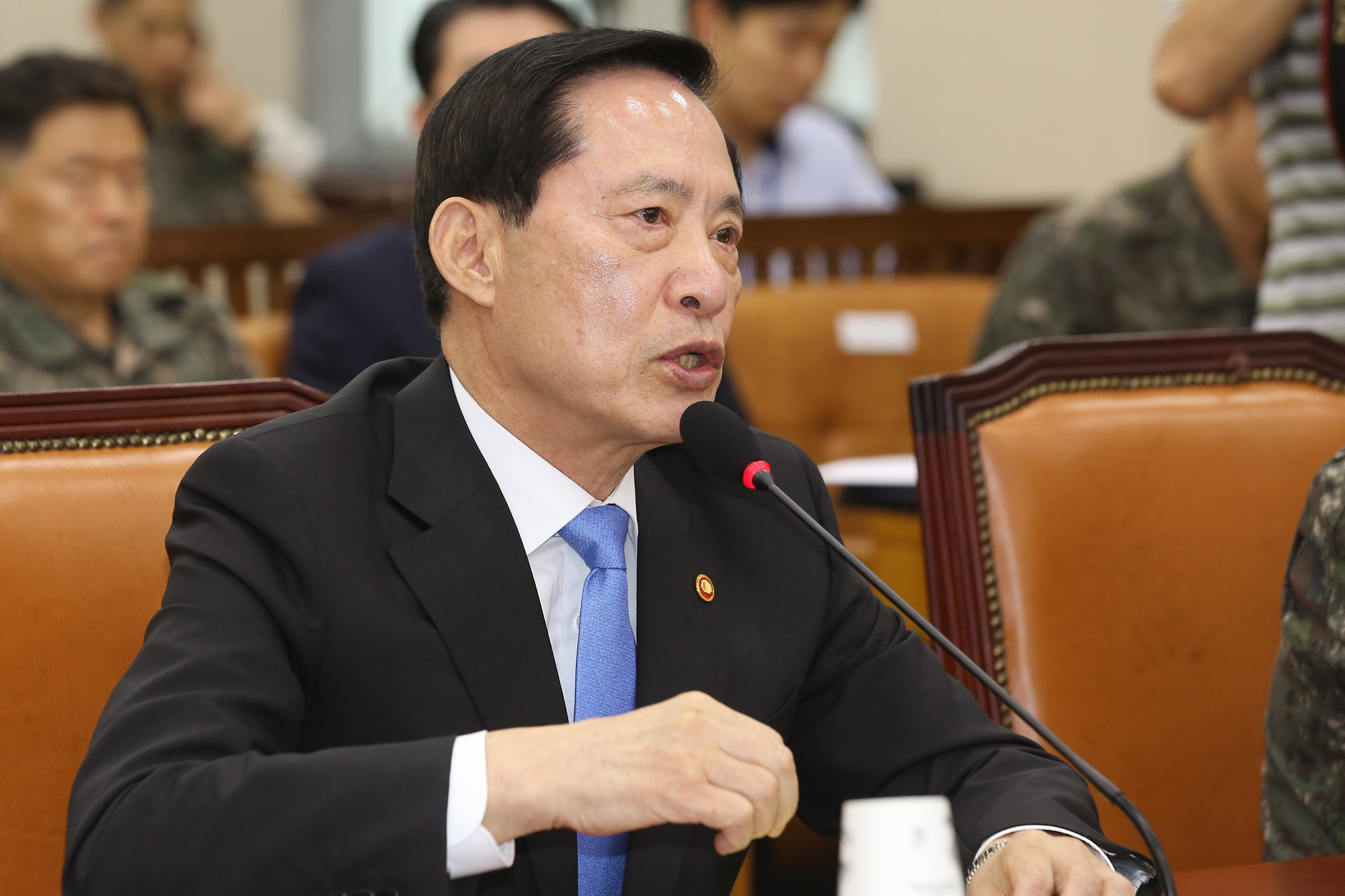 정치;국회;국방위원회;송영무;이순진;국방부장관