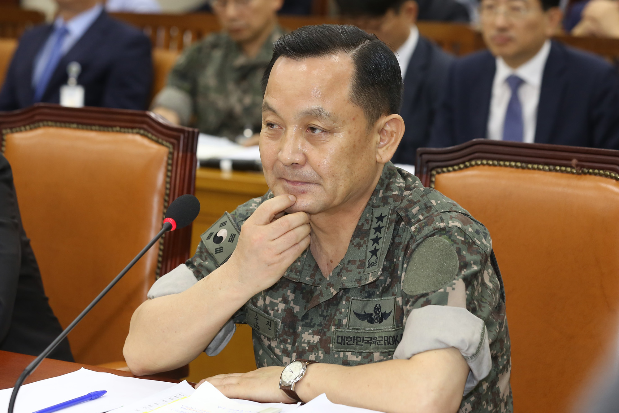 정치;국회;국방위원회;송영무;이순진