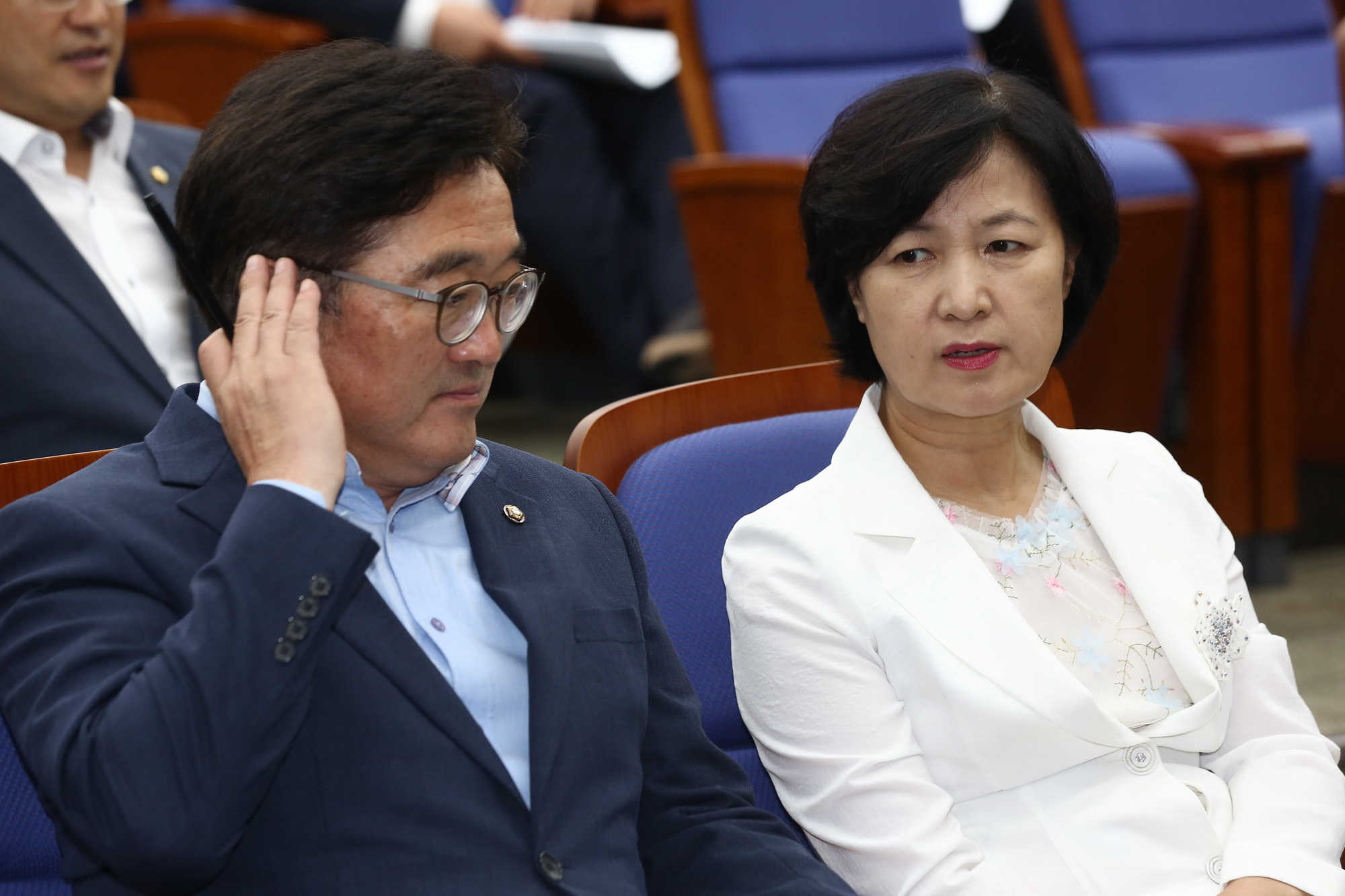 정치;국회;더불어민주당;의원총회;추미애;우원식
