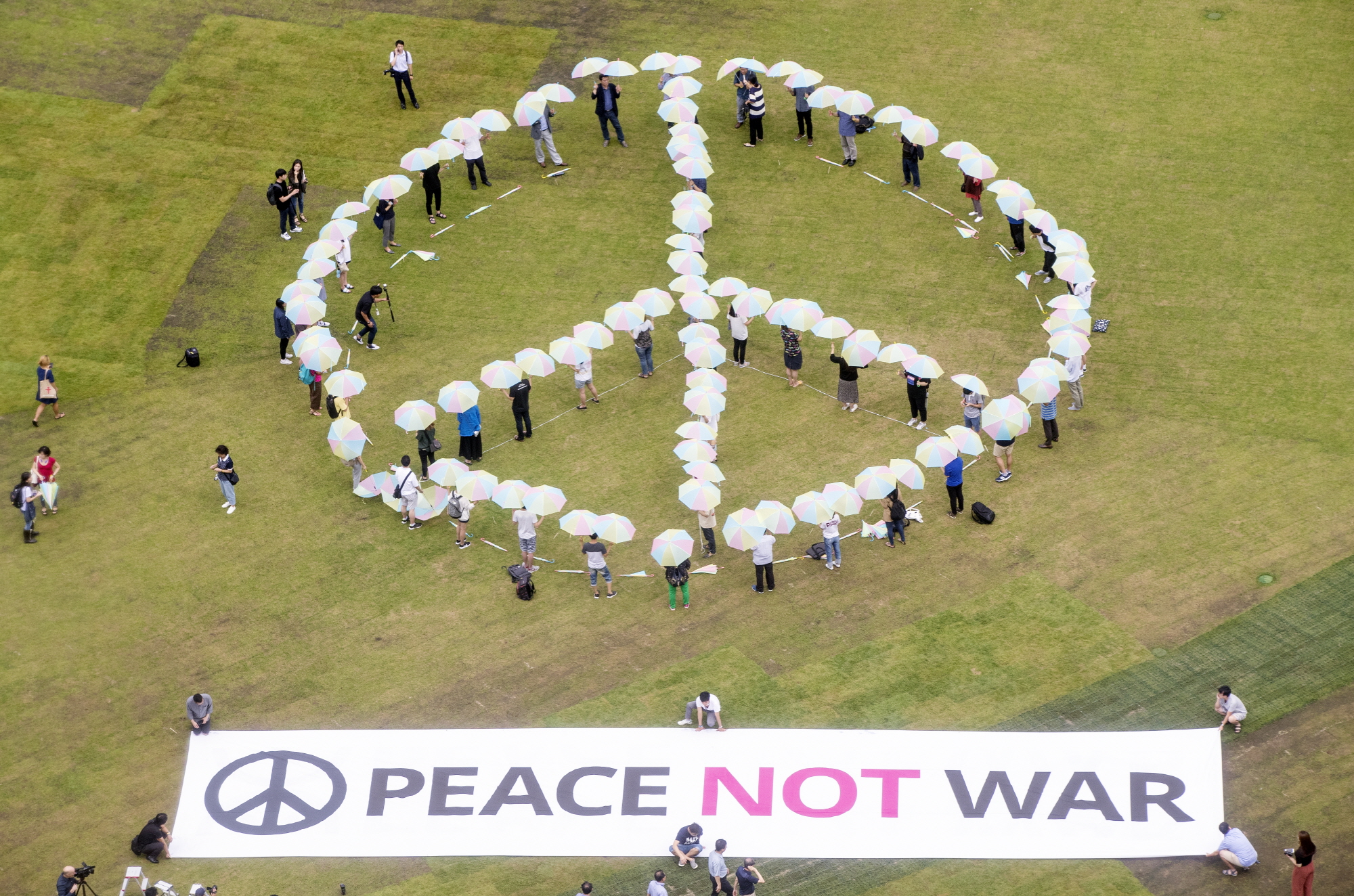 한미군사훈련반대플래시몹;한미군사훈련반대