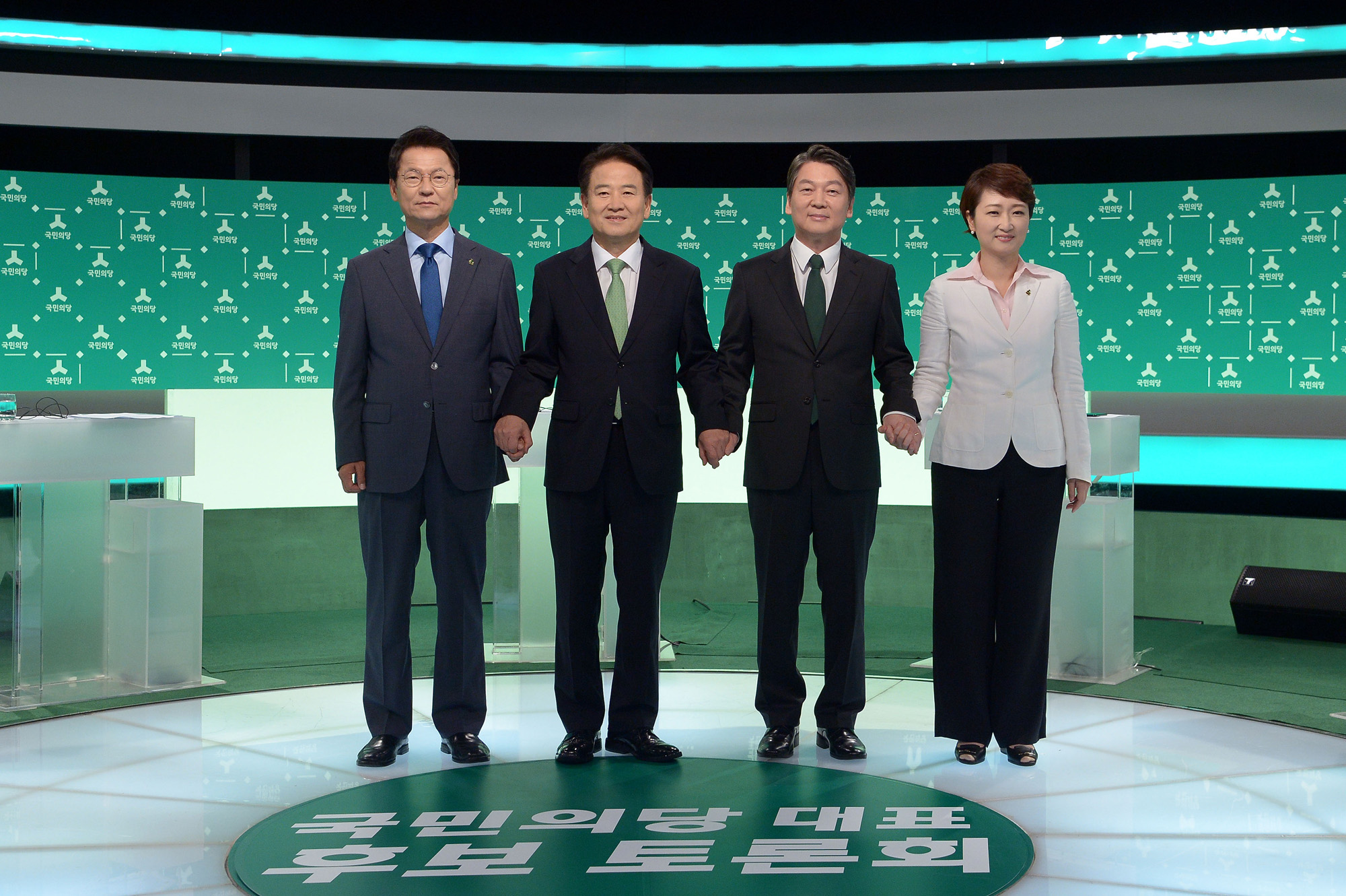 정치;국회;국민의당;지상파 3사 공동 TV토론회;안철수;이언주;정동영;천정배