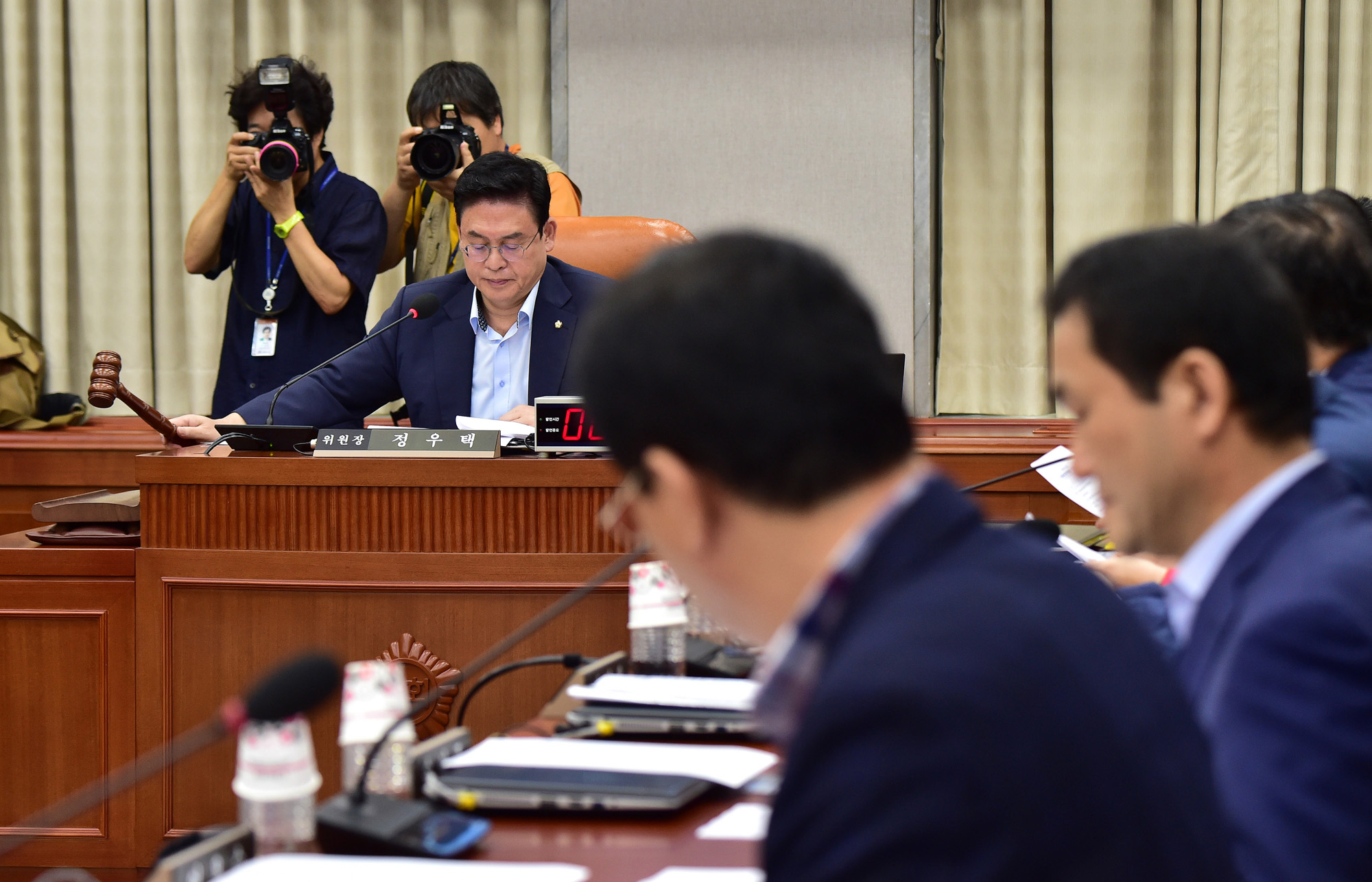 정치;국회;운영위원회;정우택