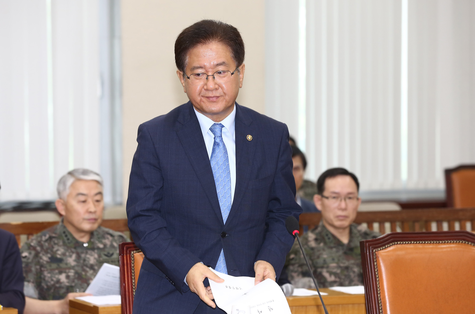 정치;국회;국방위원회;국방부차관;서주석