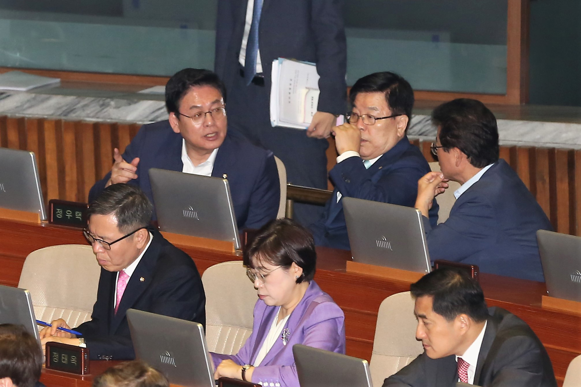 정치;국회;본회의;정기국회개회식;정우택