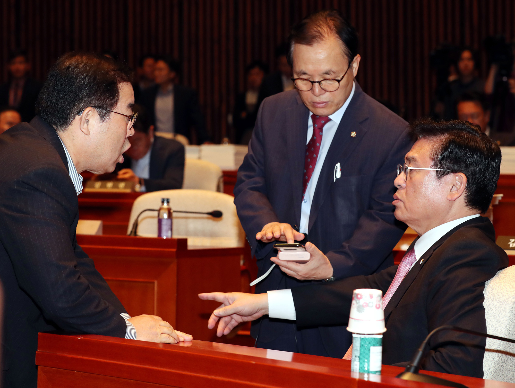 정치;국회;자유한국당안보의원총회;홍준표