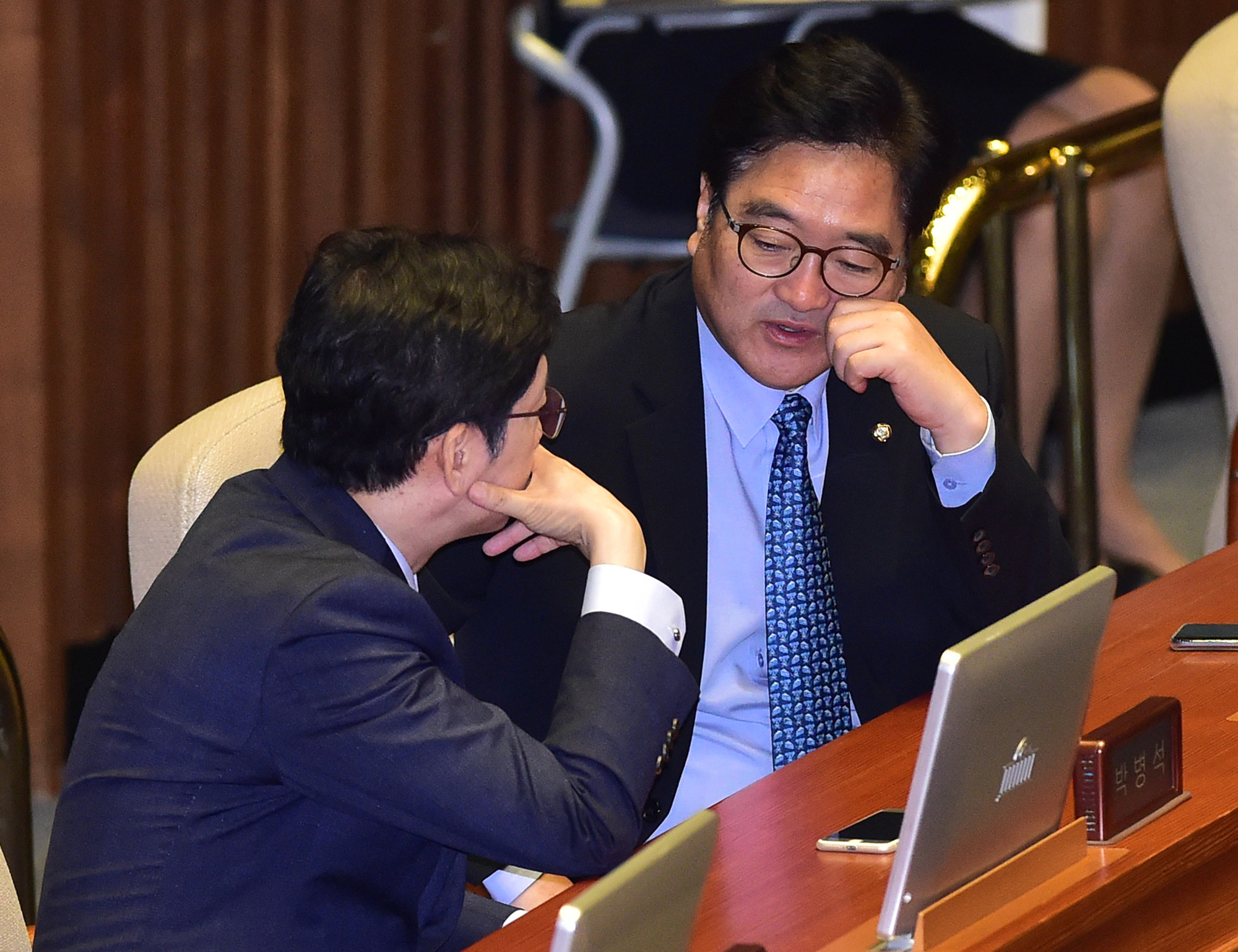정치;국회;본회의;정기국회;자유한국당불참;자유한국당보이콧;김동철대표연설;우원식;김경수