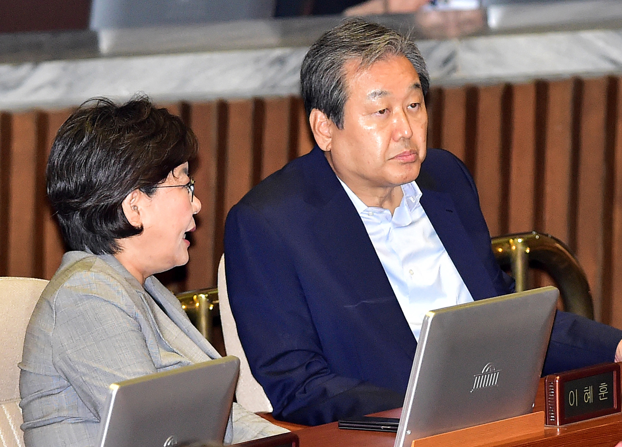 정치;국회;주호영;교섭단체대표연설;본회의;이혜훈;김무성