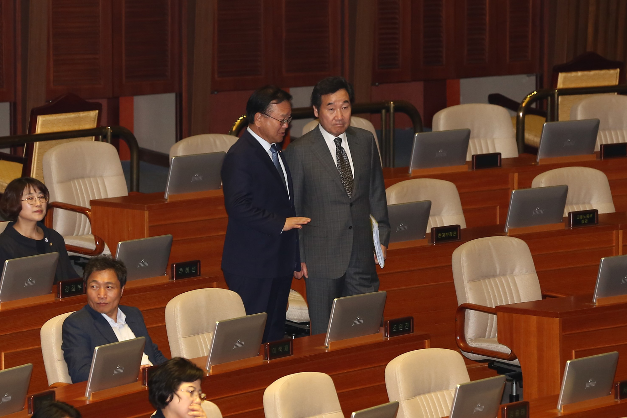 정치;국회;본회의;김이수헌법재판관;이낙연
