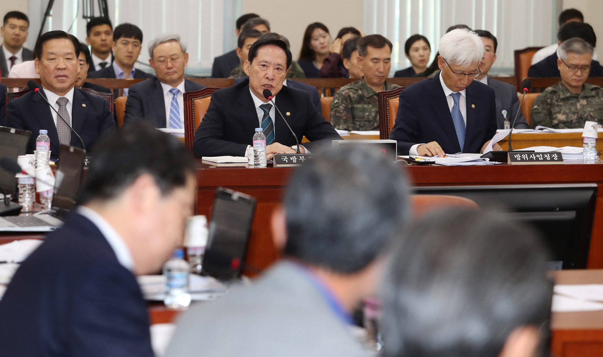 정치;국회;국방위원회;송영무;국방부장관