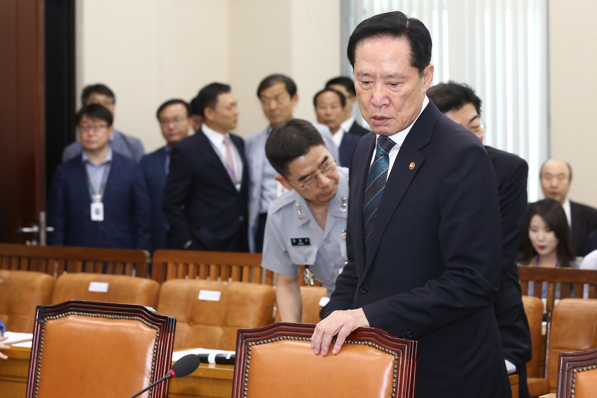 정치;국회;국방위원회;송영무