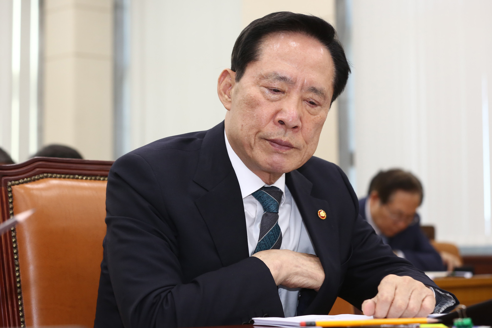 정치;국회;국방위원회;송영무