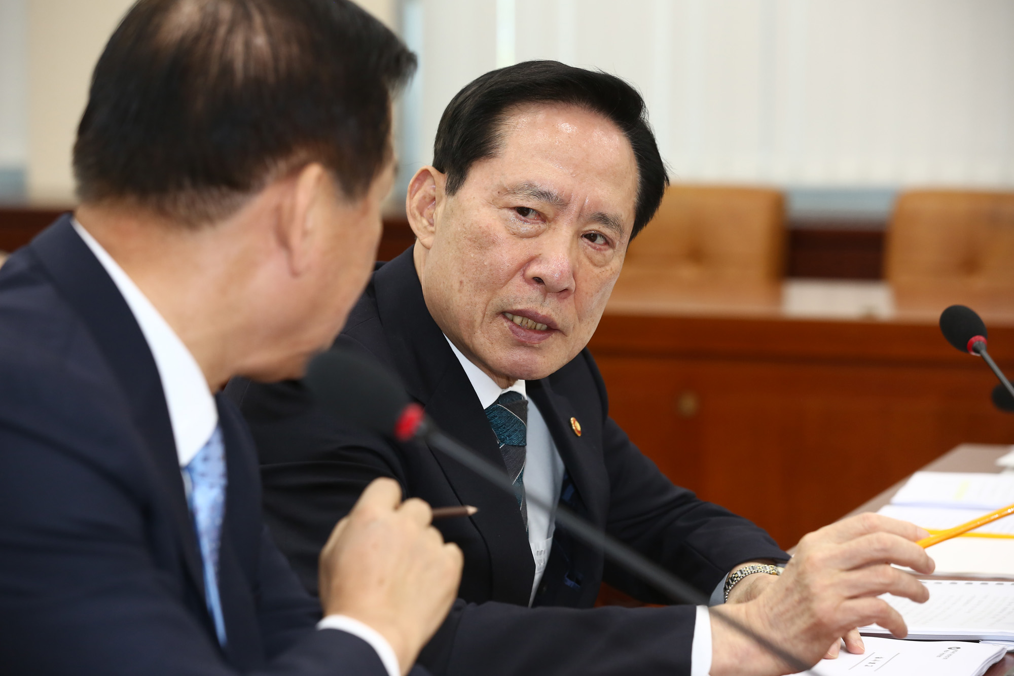 정치;국회;국방위원회;송영무