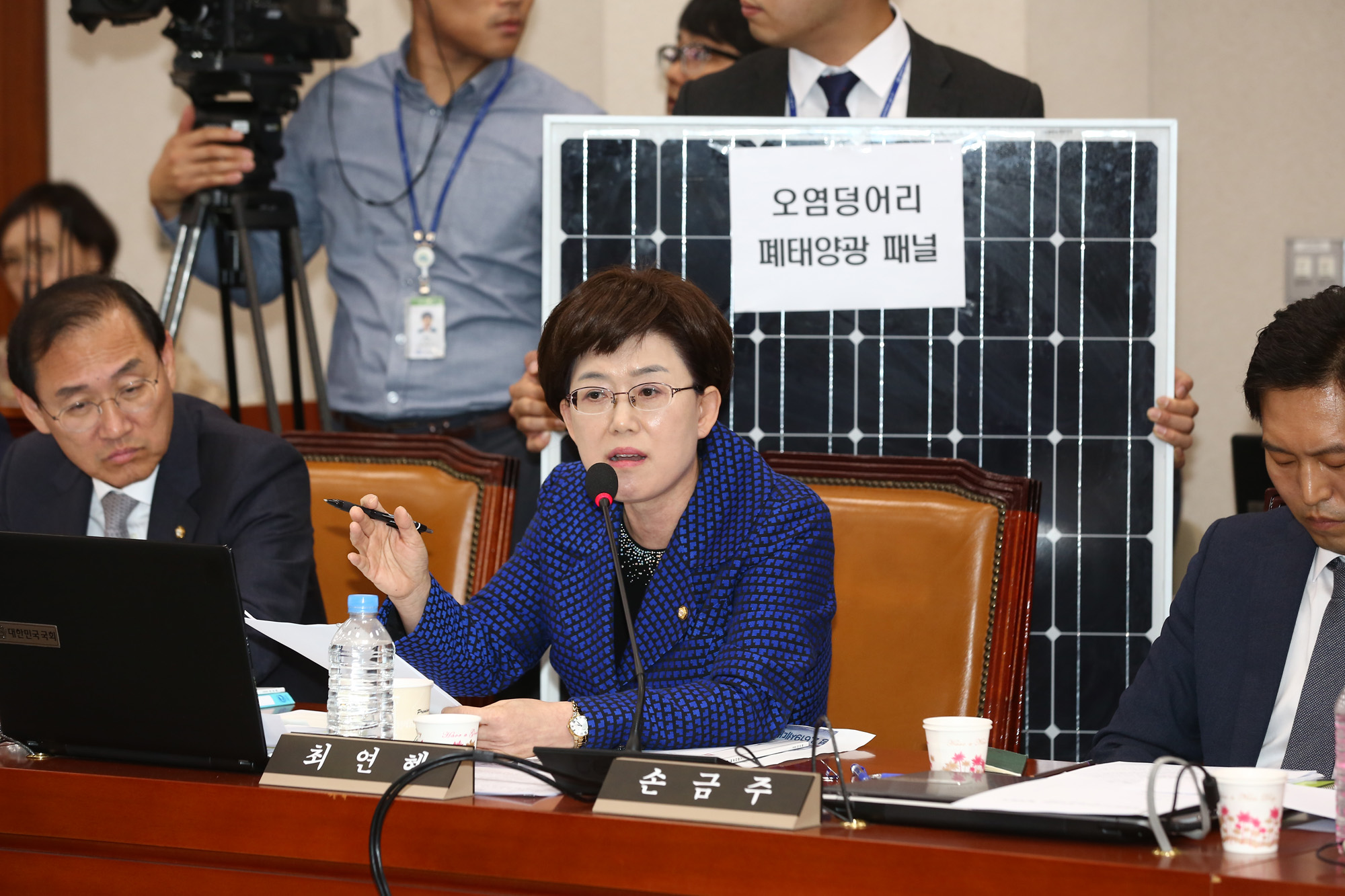 정치;국회;최연혜;태양광패널