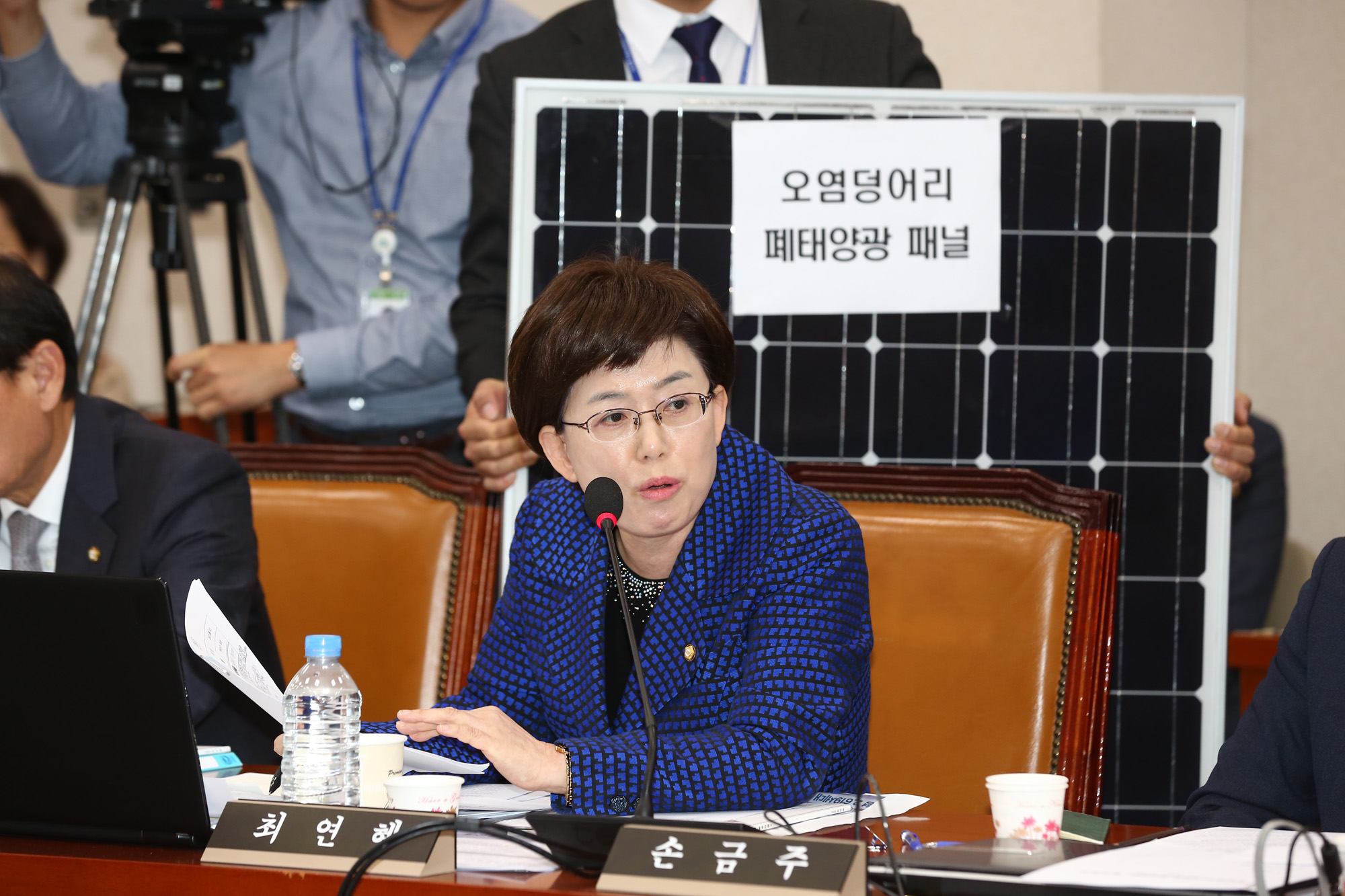 정치;국회;최연혜;태양광패널