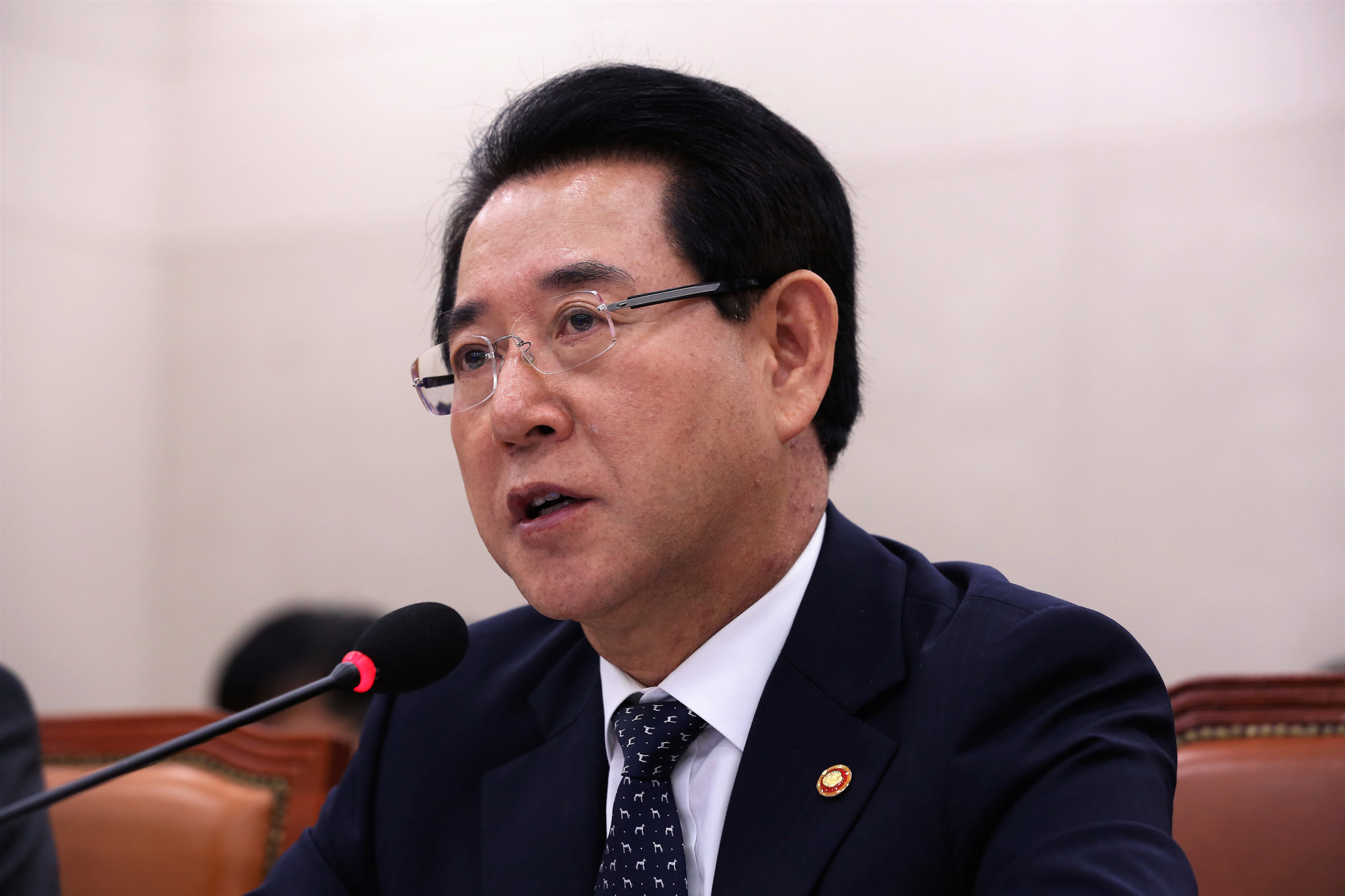 정치;국회;국정감사;김영록;농림축산식품부장관