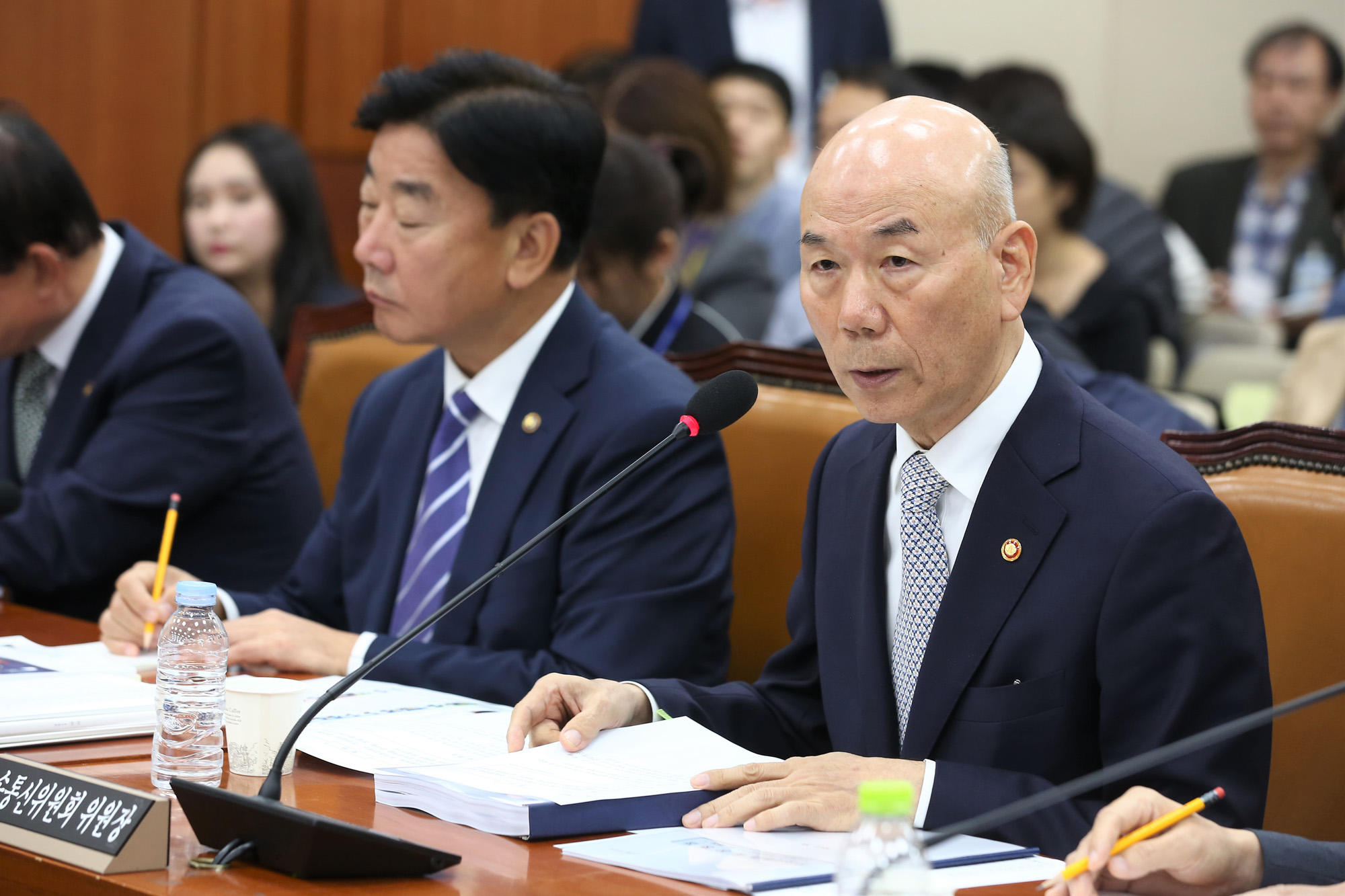 정치;국회;국정감사;과학기술정보방송통신위원회;이효성;방송통신위원장