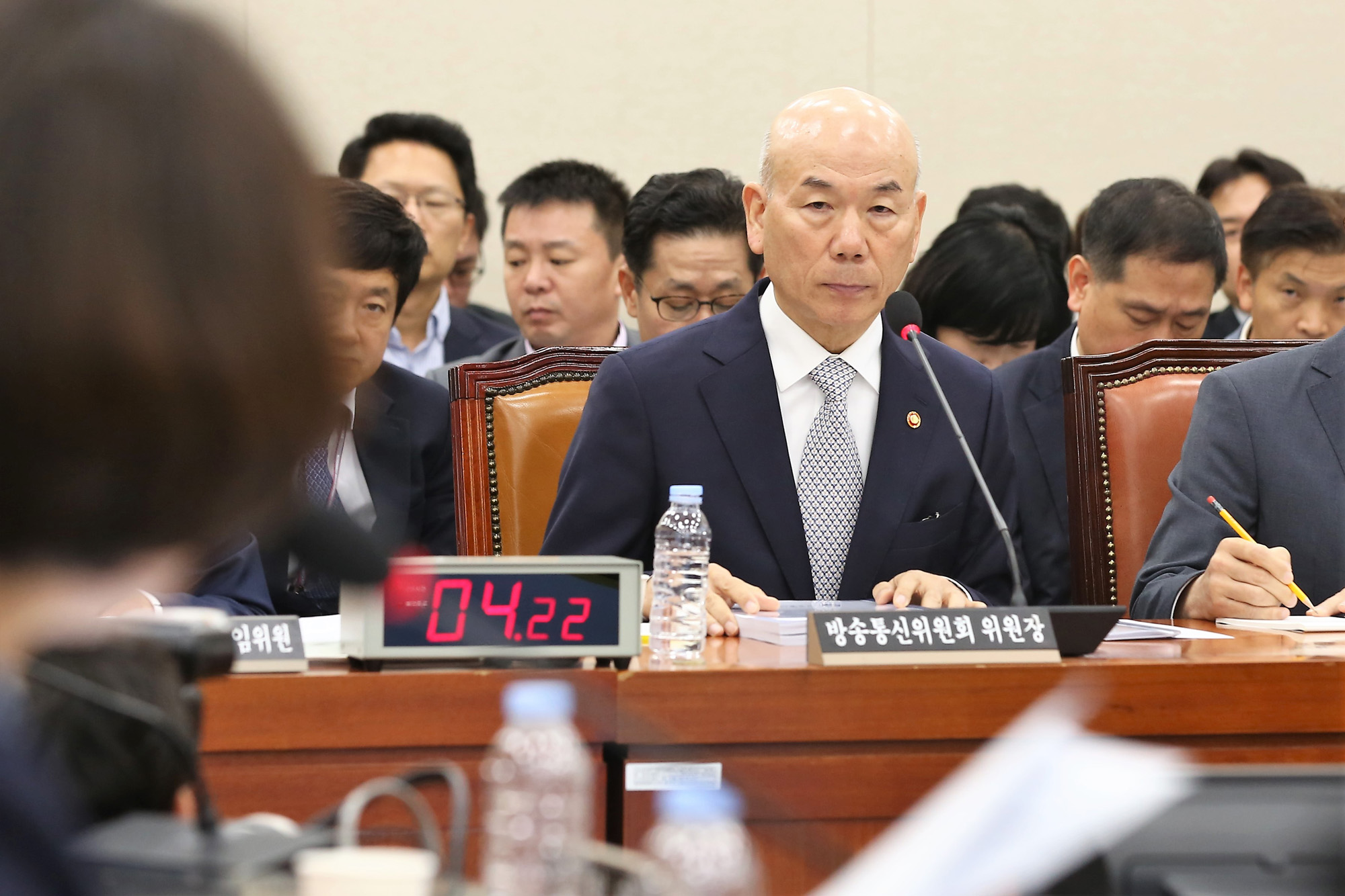 정치;국회;국정감사;과학기술정보방송통신위원회;이효성;방송통신위원장