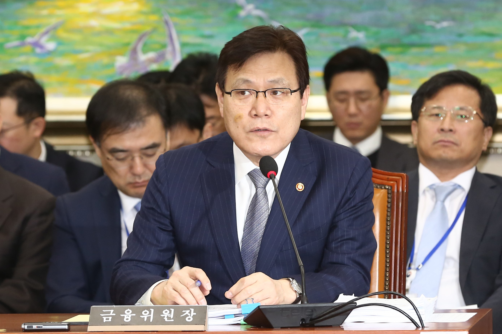 정치;국회;국정감사;정무위원회;금융감독원;최종구