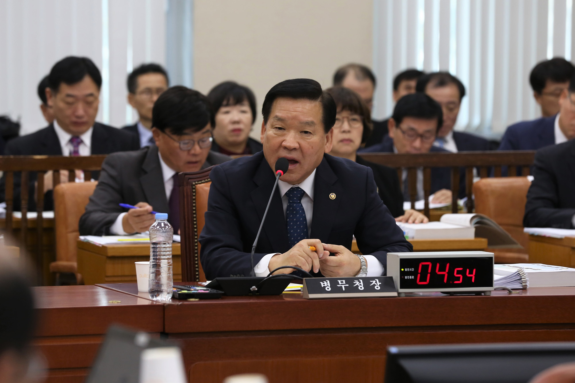 정치;국회;국정감사;병무청장;기찬수