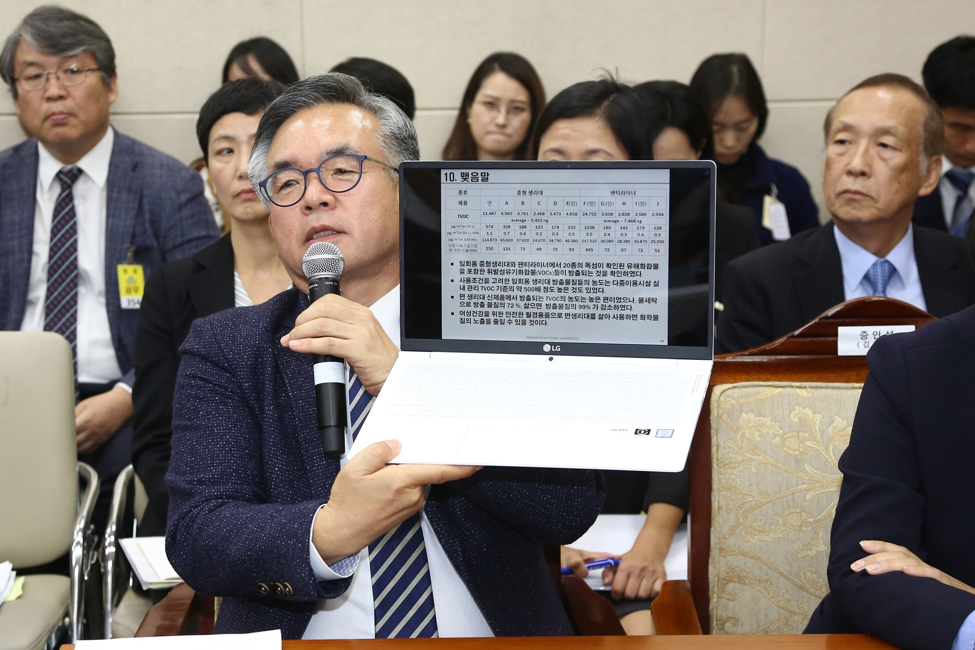 정치;국회;환경노동위원회;여성생리대;김만구