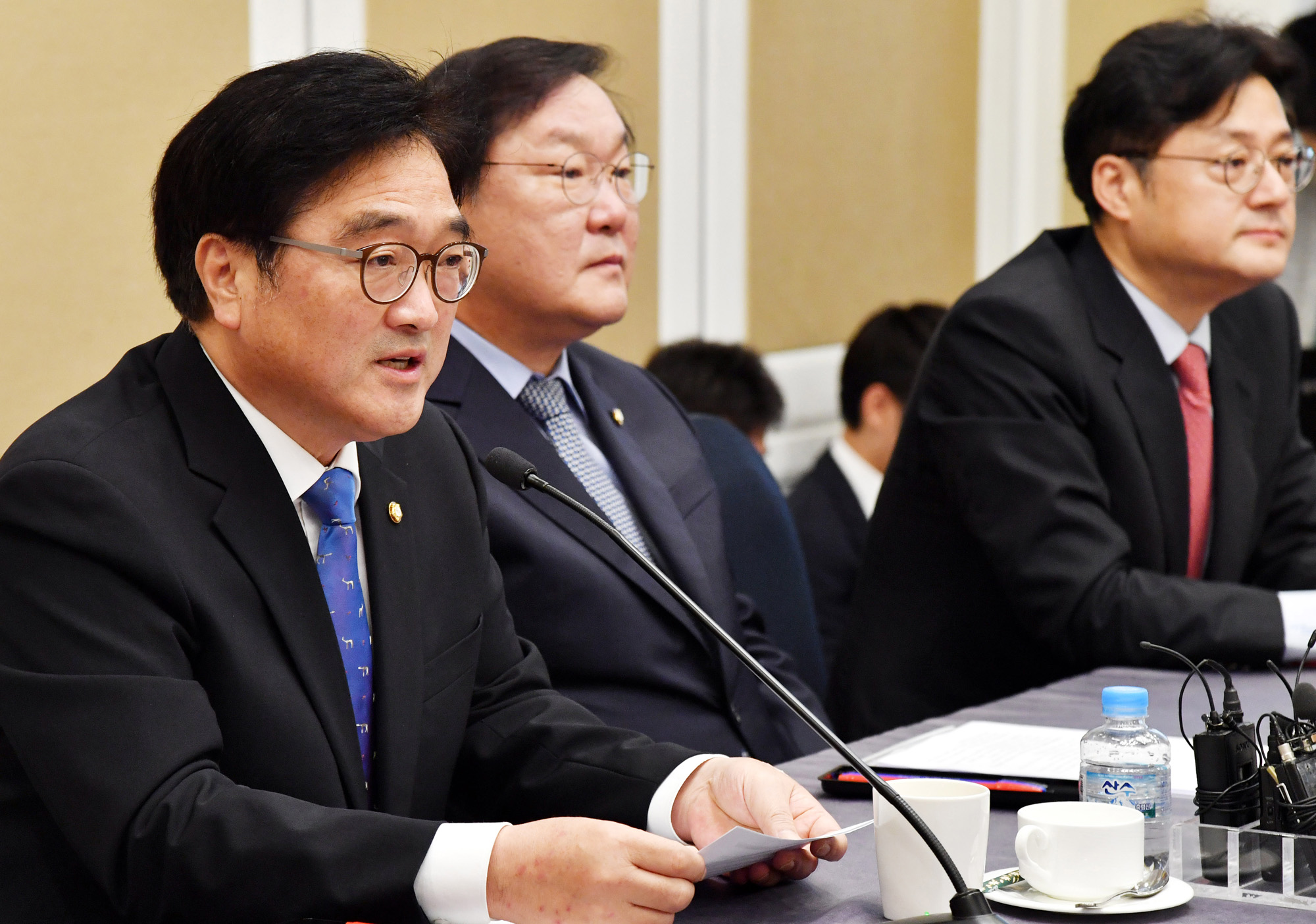 정치;국회;당정청협의;일자리정책5년로드맵;우원식