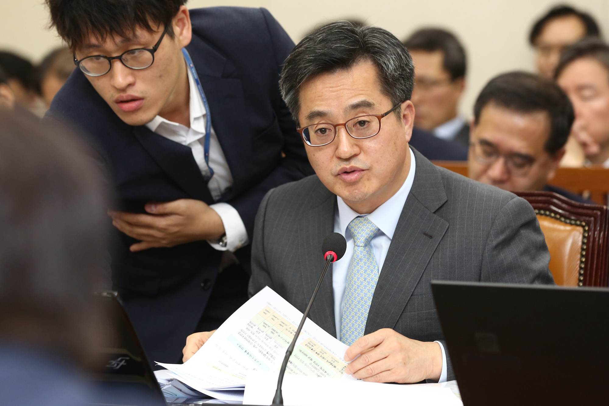 정치;국회;국정감사;기획재정위원회;김동연;경제부총리
