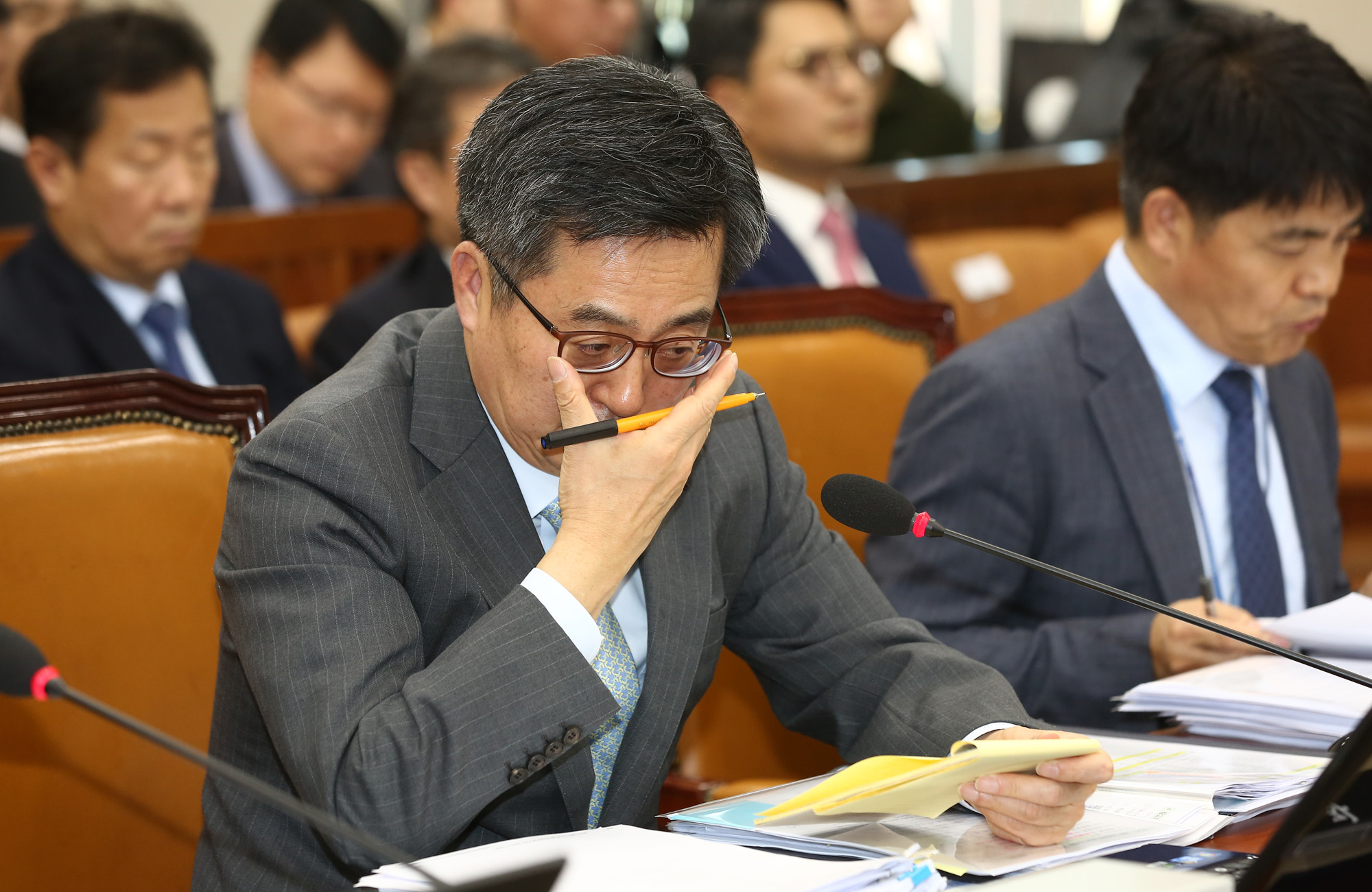 정치;국회;국정감사;기획재정위원회;김동연;경제부총리