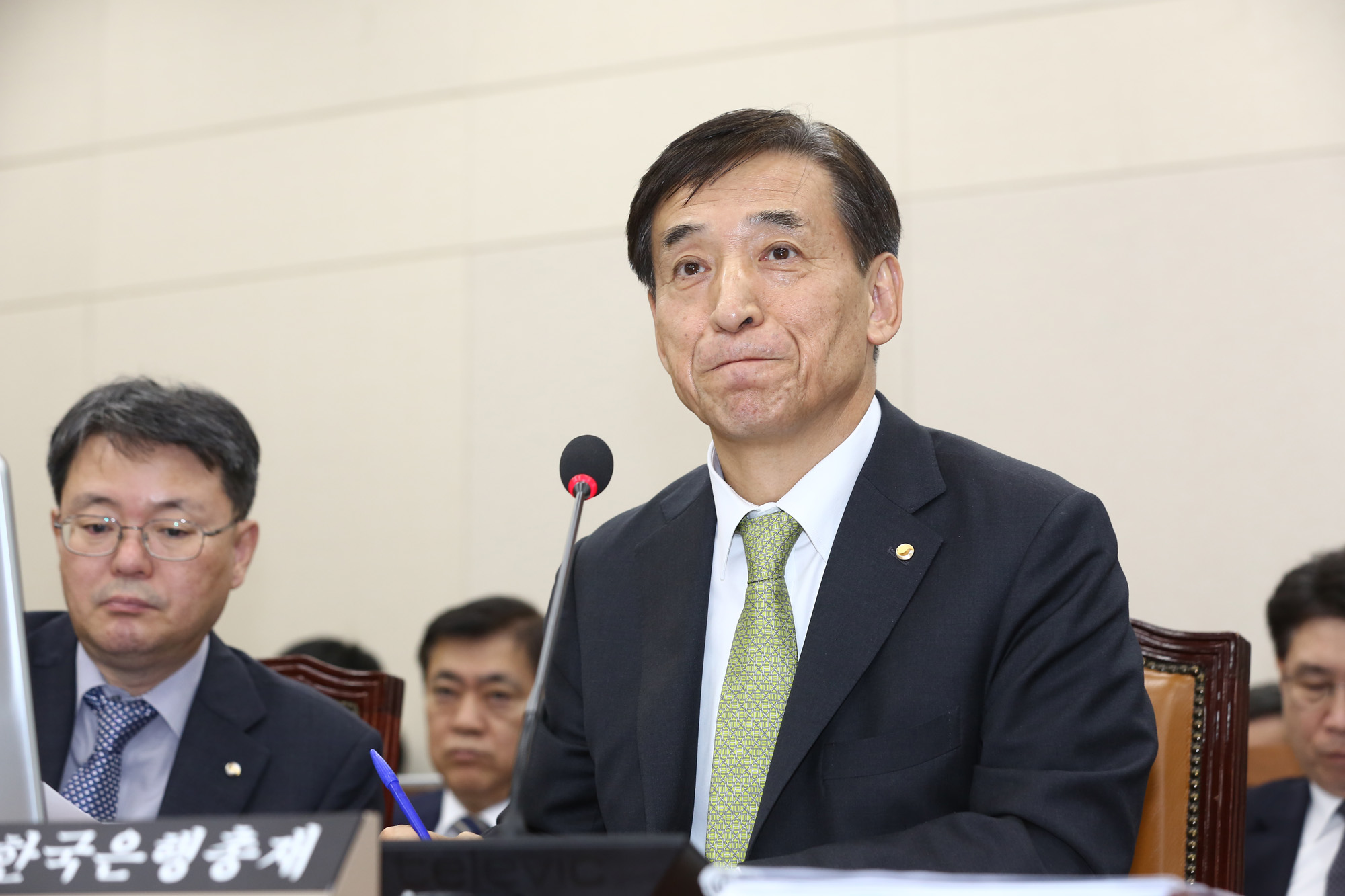 정치;국회;기획재정위원회;이주열;한국은행;국정감사