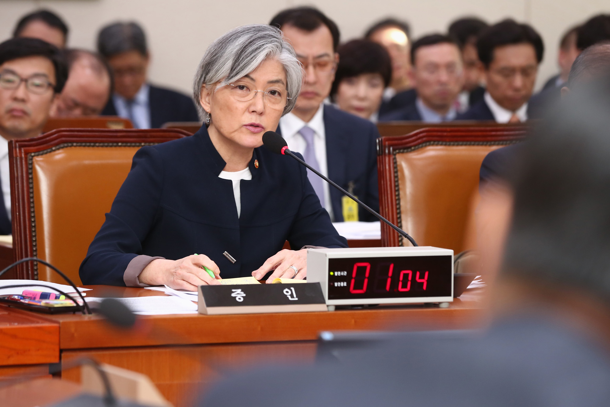 정치;국회;강경화;외교부장관;국정감사;종합감사;외교통일위원회