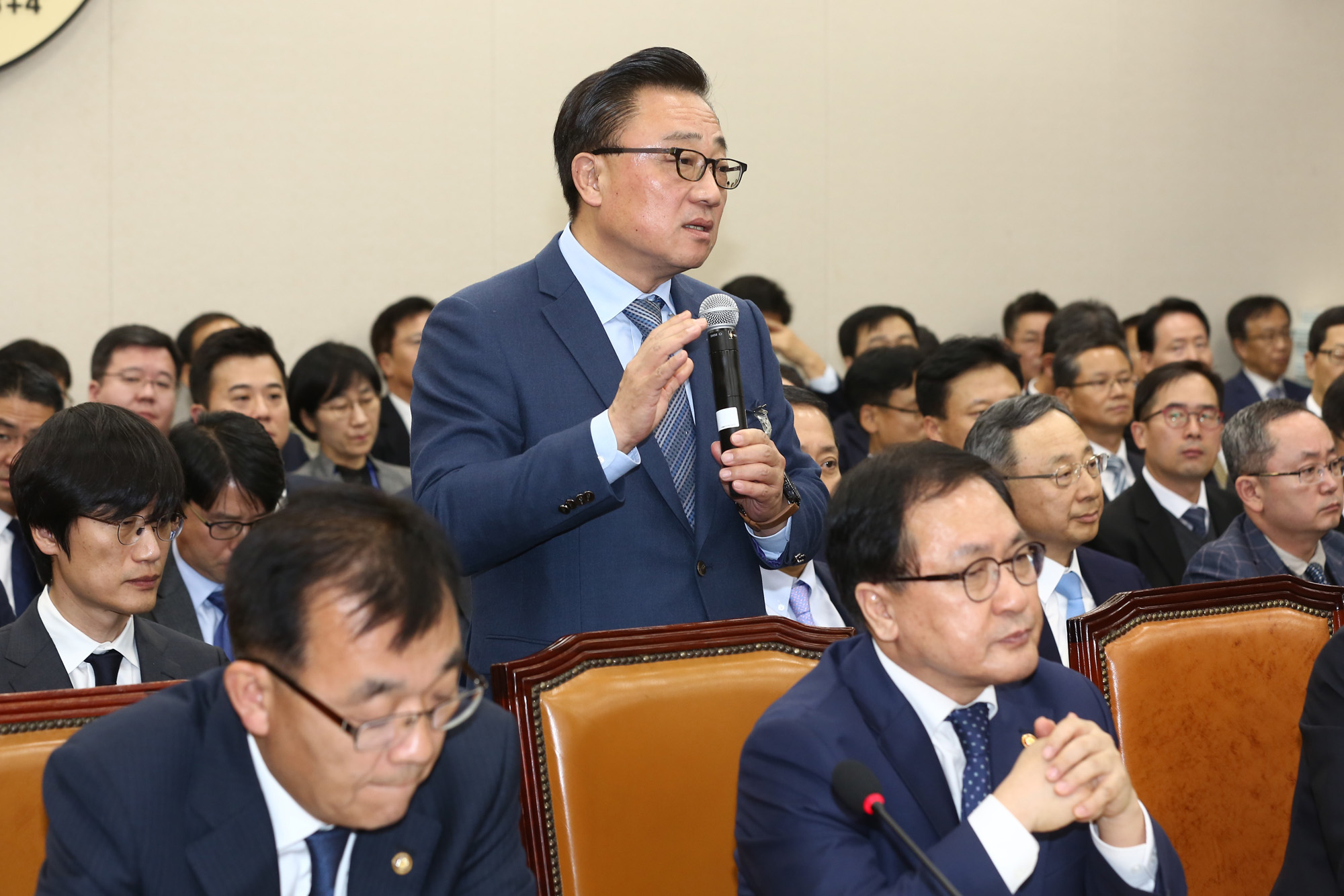정치;국회;과학기술정보방송통신위원회 종합감사;국정감사;이해진;황창규;고동진