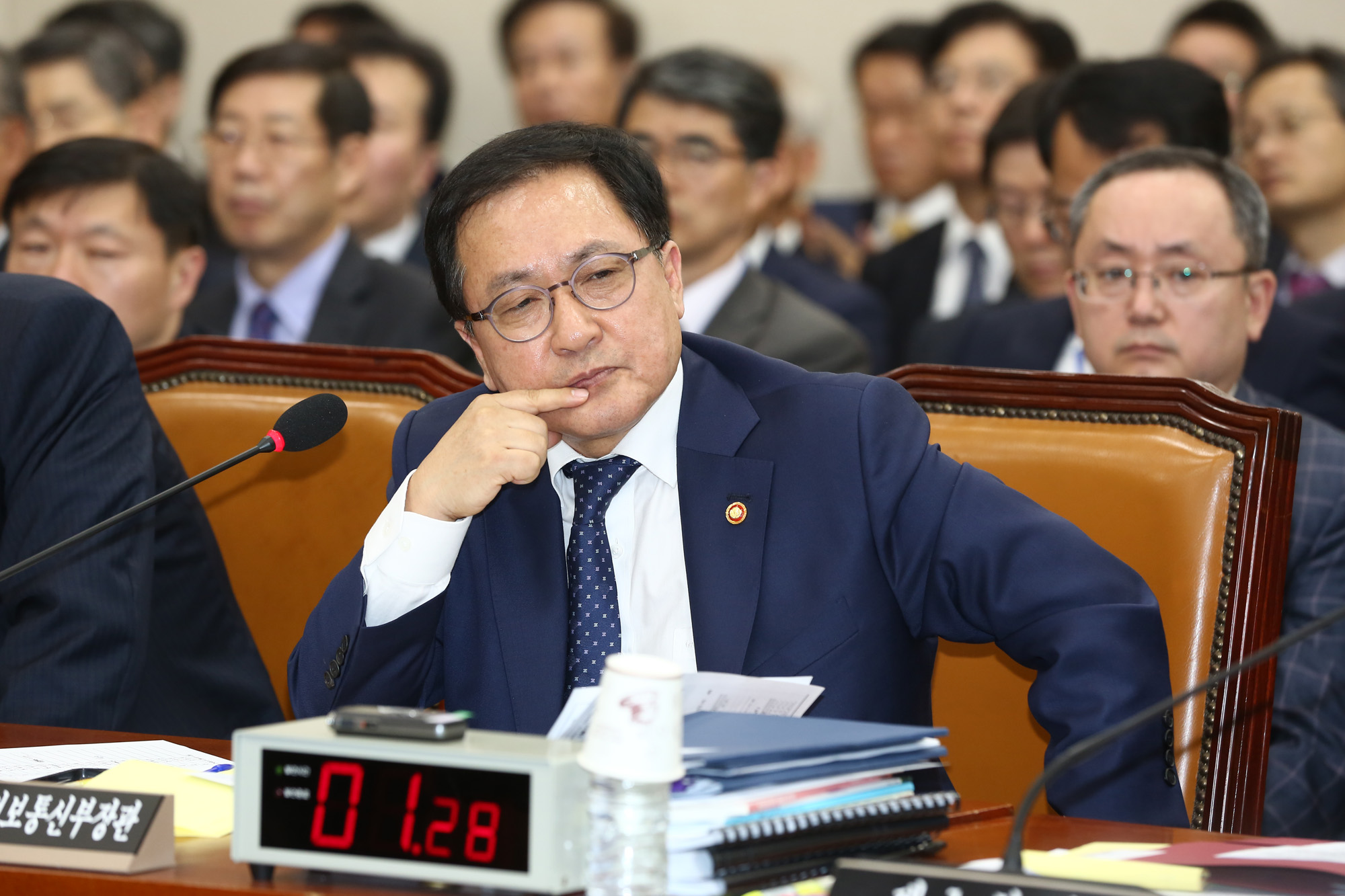 정치;국회;과학기술정보방송통신위원회 종합감사;국정감사;이해진;황창규;고명진;유영민