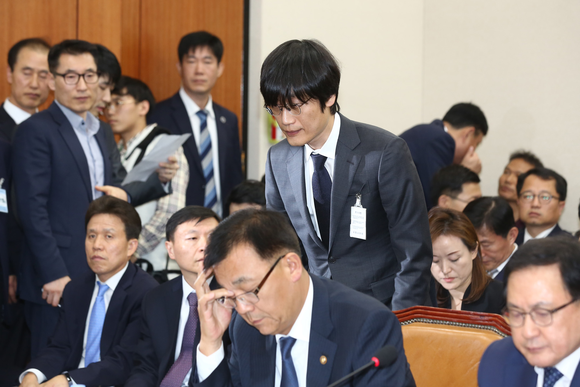 정치;국회;과학기술정보방송통신위원회 종합감사;국정감사;이해진;황창규;고명진