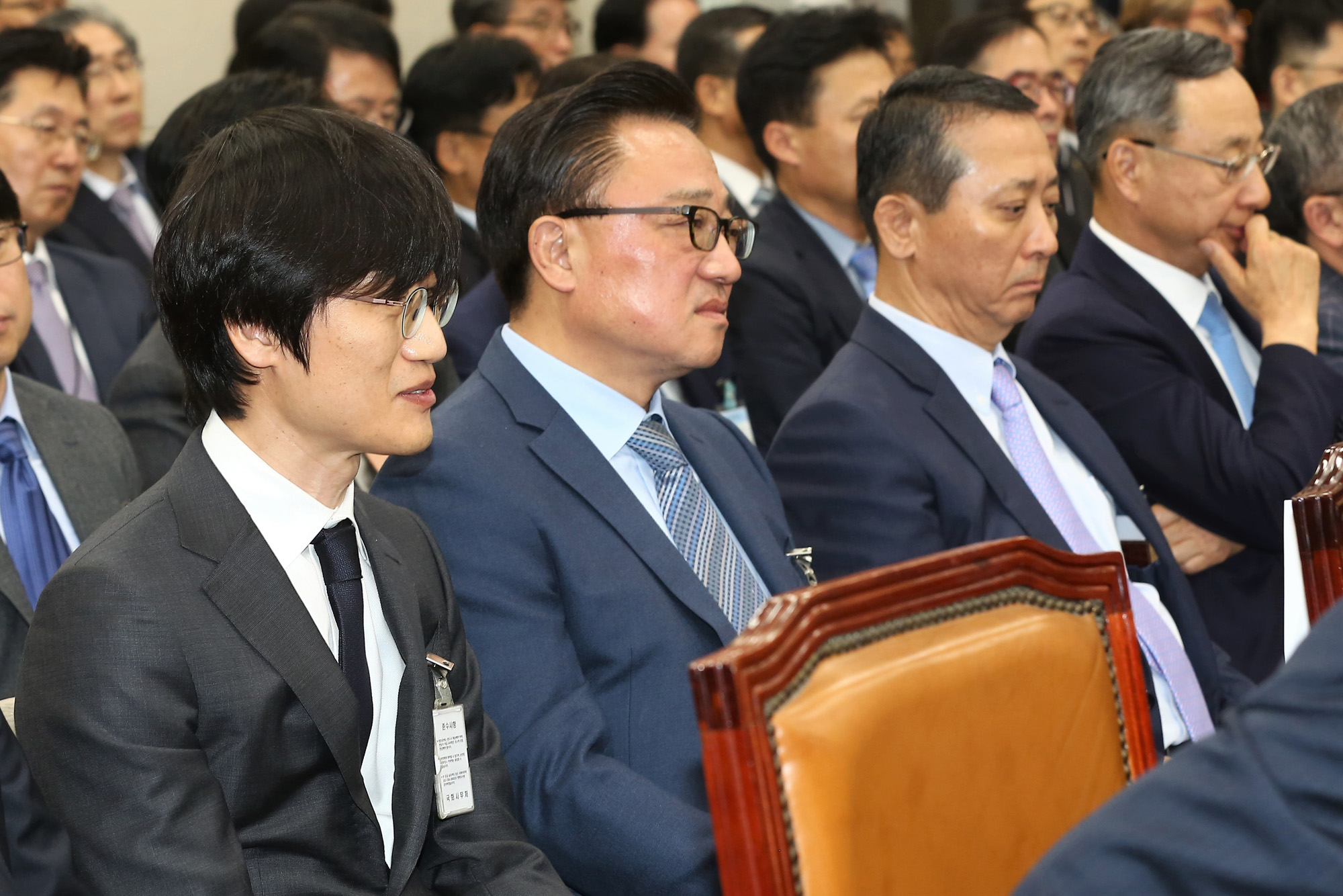 정치;국회;과학기술정보방송통신위원회 종합감사;국정감사;이해진;황창규;고명진