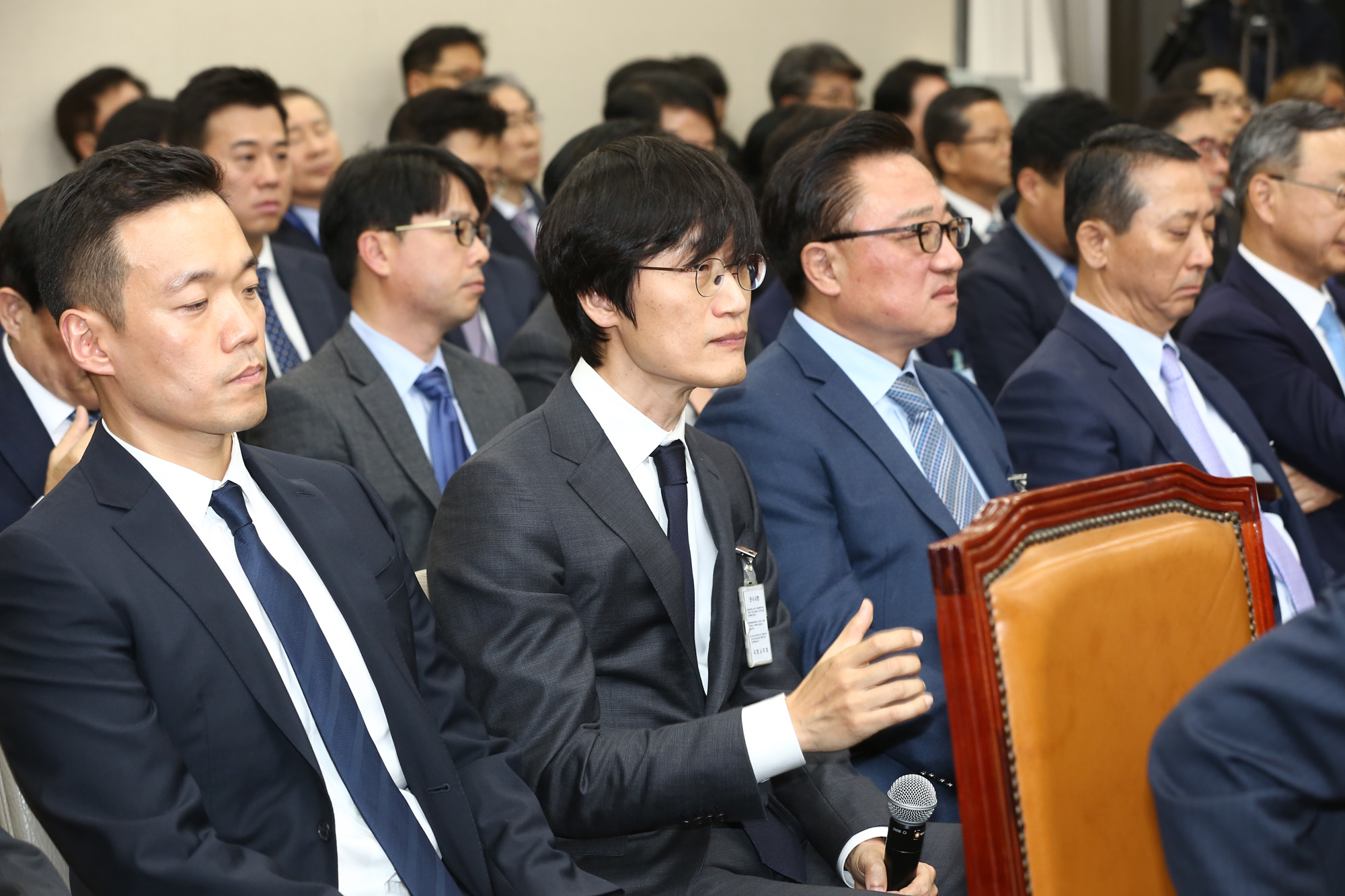 정치;국회;과학기술정보방송통신위원회 종합감사;국정감사;이해진;황창규;고명진